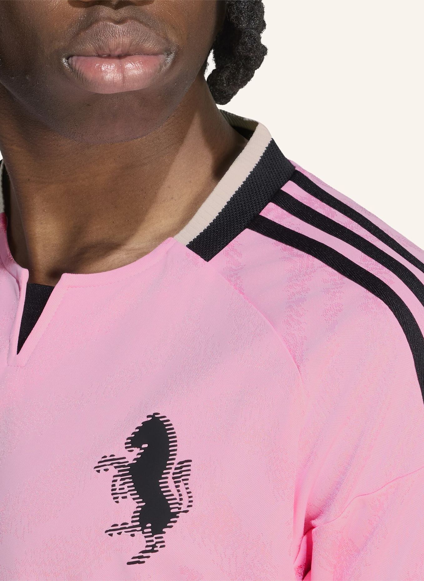 adidas JUVENTUS TURIN 26/27 AUTHENTIC AUSWÄRTSTRIKOT: SCHWARZ