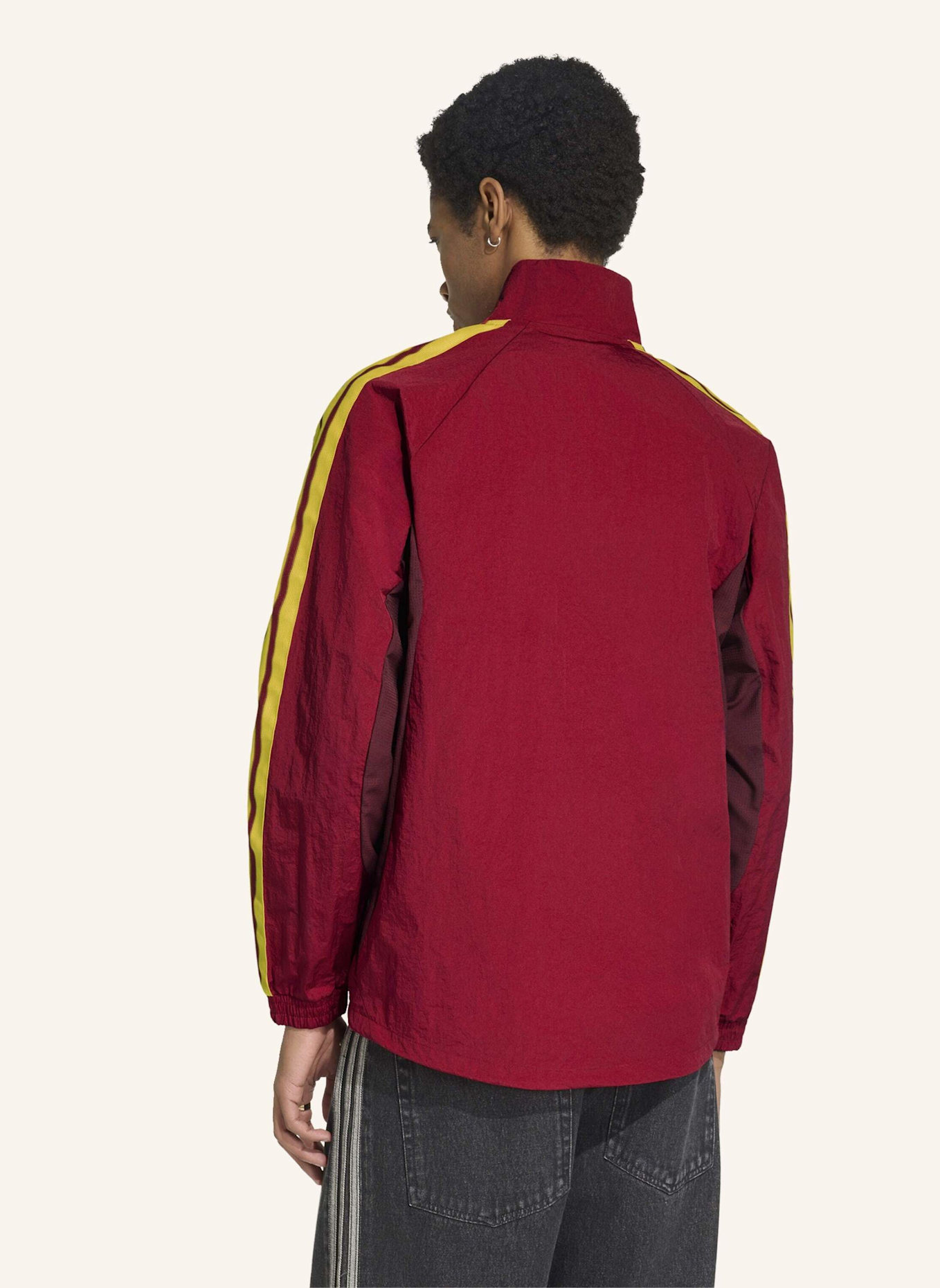 adidas AS ROM ANTHEM HEIMJACKE: ROT