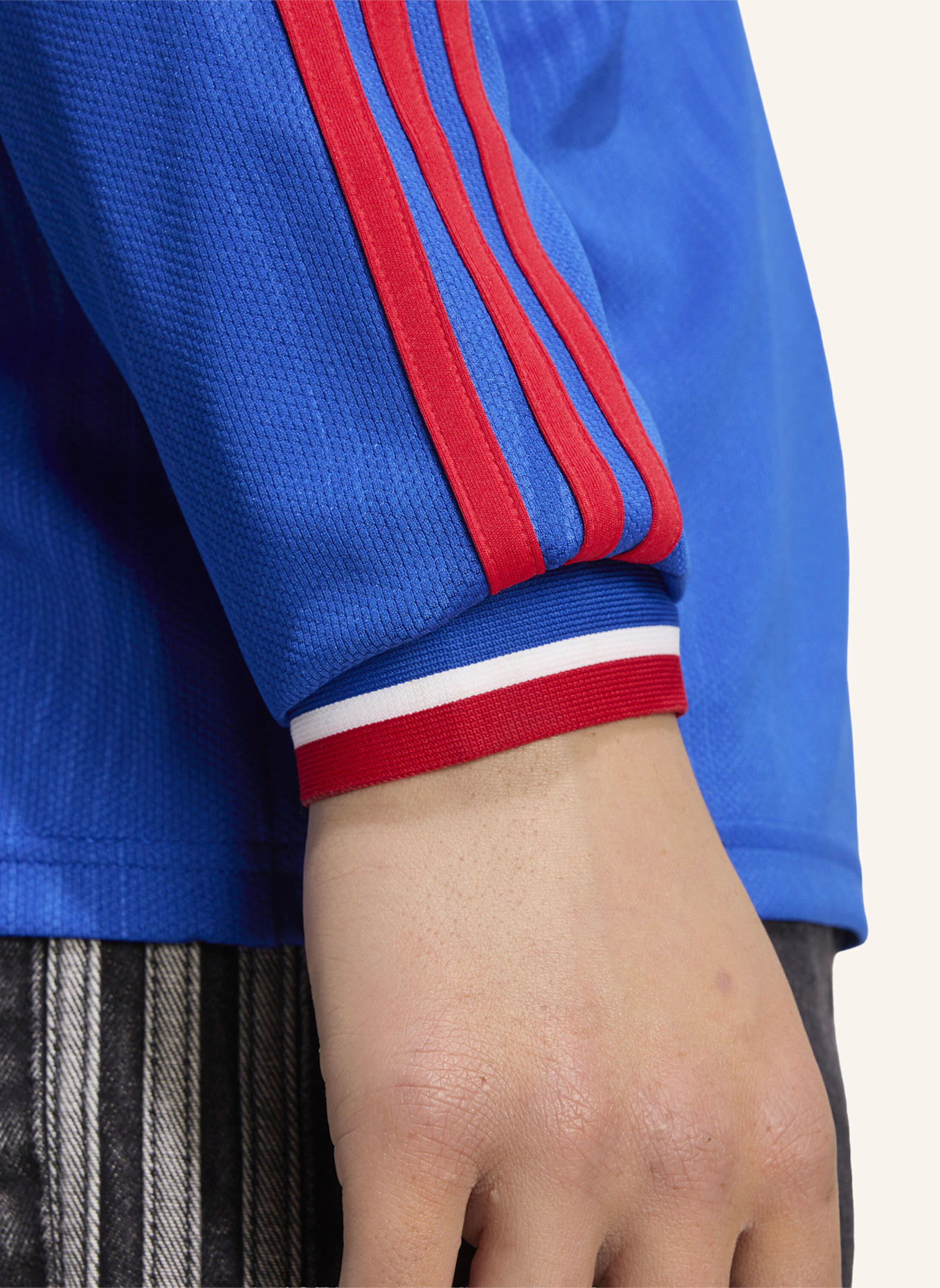 adidas MANCHESTER UNITED 26/27 AUSWÄRTSTRIKOT, LANGÄRMELIG: BLAU