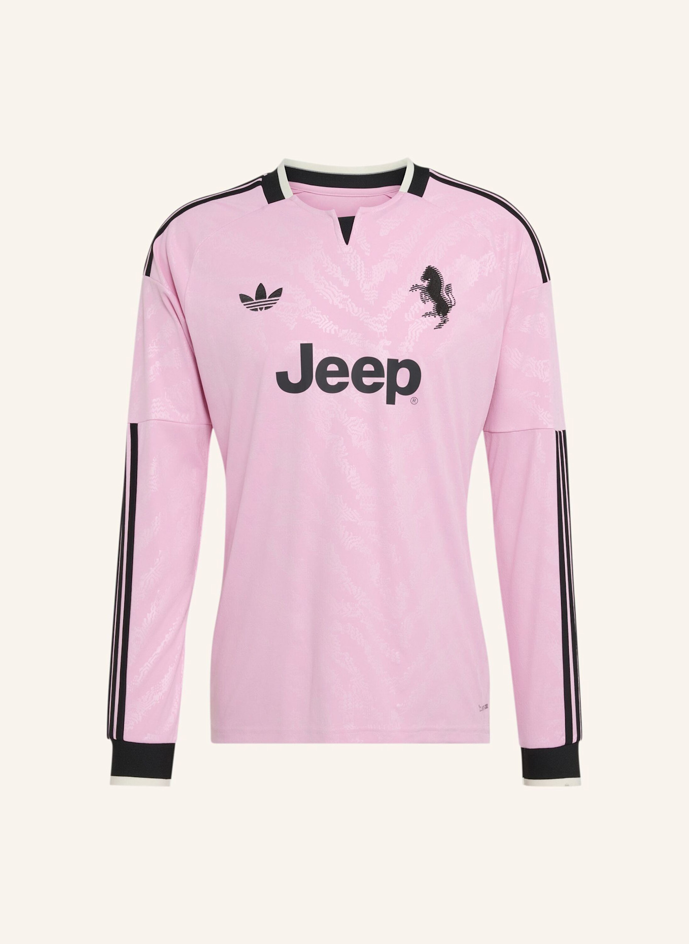 adidas JUVENTUS TURIN 26/27 AUSWÄRTSTRIKOT, LANGÄRMELIG: SCHWARZ