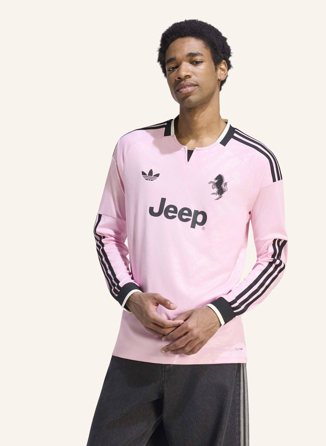 adidas JUVENTUS TURIN 26/27 AUSWÄRTSTRIKOT, LANGÄRMELIG: SCHWARZ