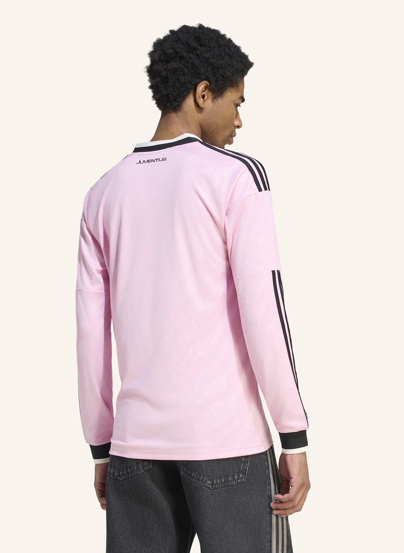 adidas JUVENTUS TURIN 26/27 AUSWÄRTSTRIKOT, LANGÄRMELIG: SCHWARZ