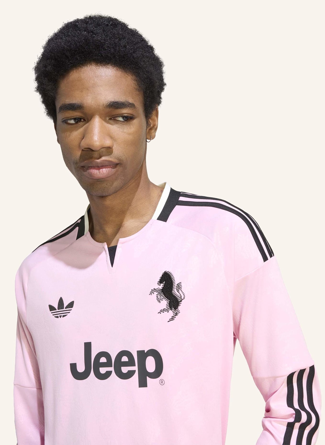 adidas JUVENTUS TURIN 26/27 AUSWÄRTSTRIKOT, LANGÄRMELIG: SCHWARZ