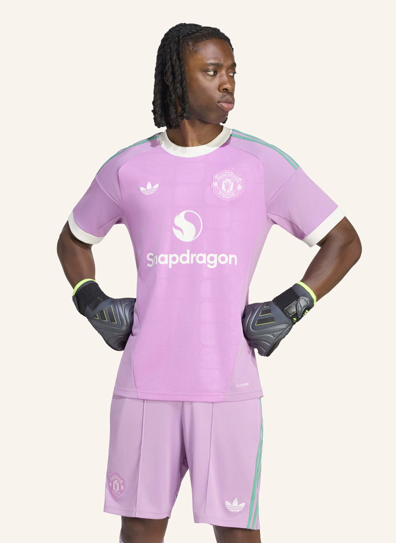 adidas MANCHESTER UNITED 26/27 TORWART-AUSWÄRTSTRIKOT: LILA