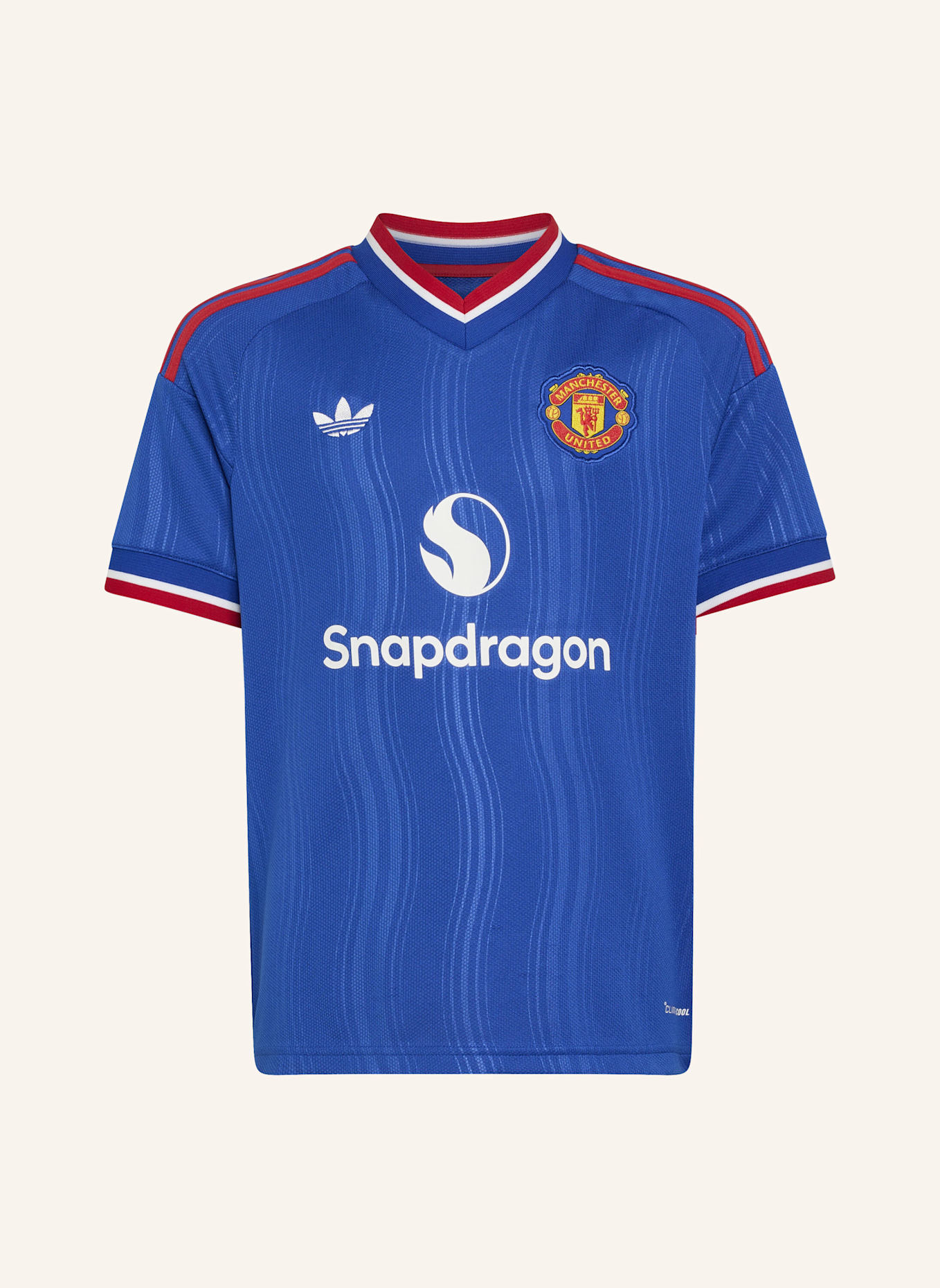 adidas MANCHESTER UNITED 26/27 KIDS AUSWÄRTSTRIKOT: BLAU