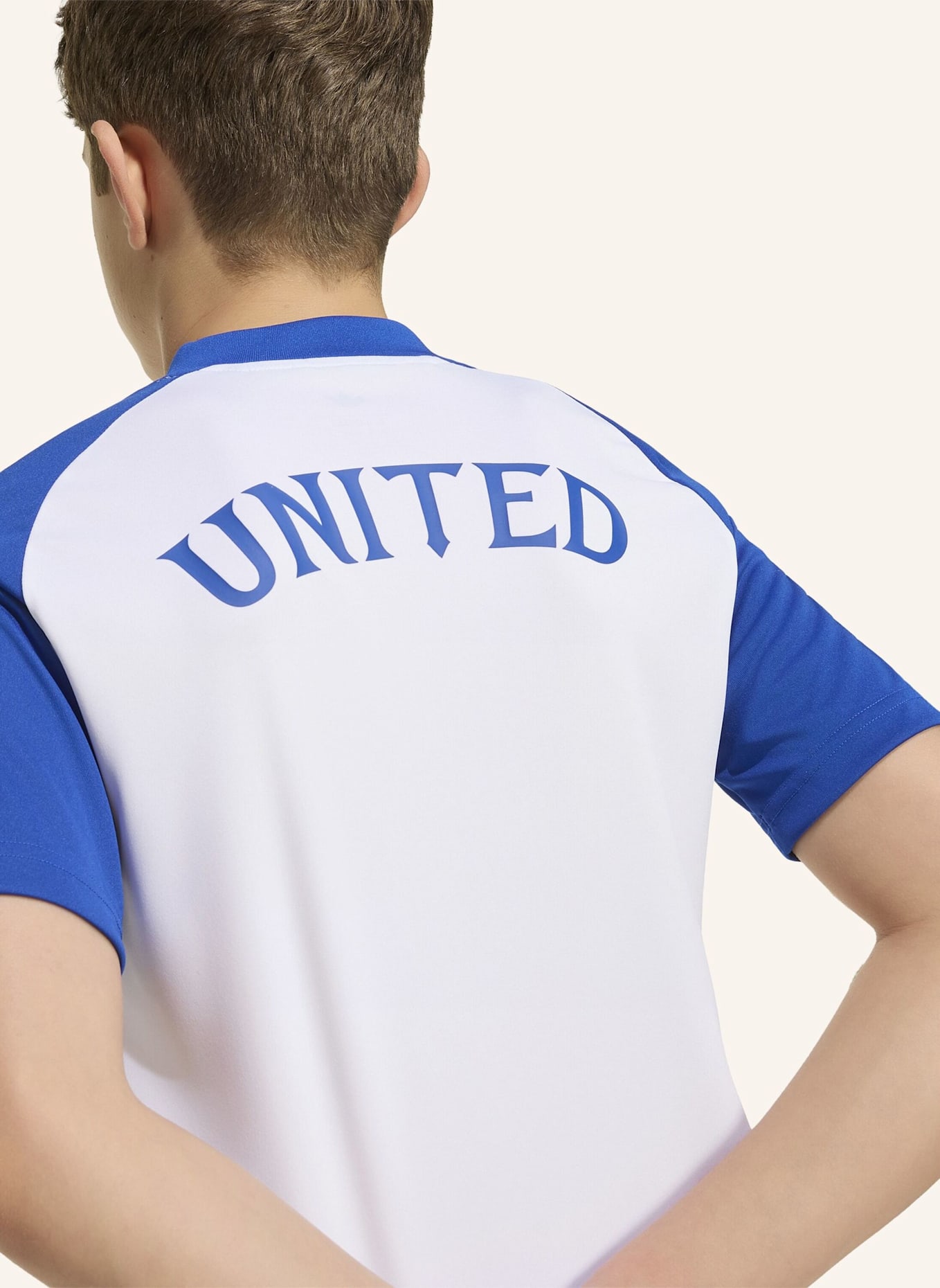 adidas MANCHESTER UNITED 26/27 KIDS PRE-MATCH TRIKOT: WEISS
