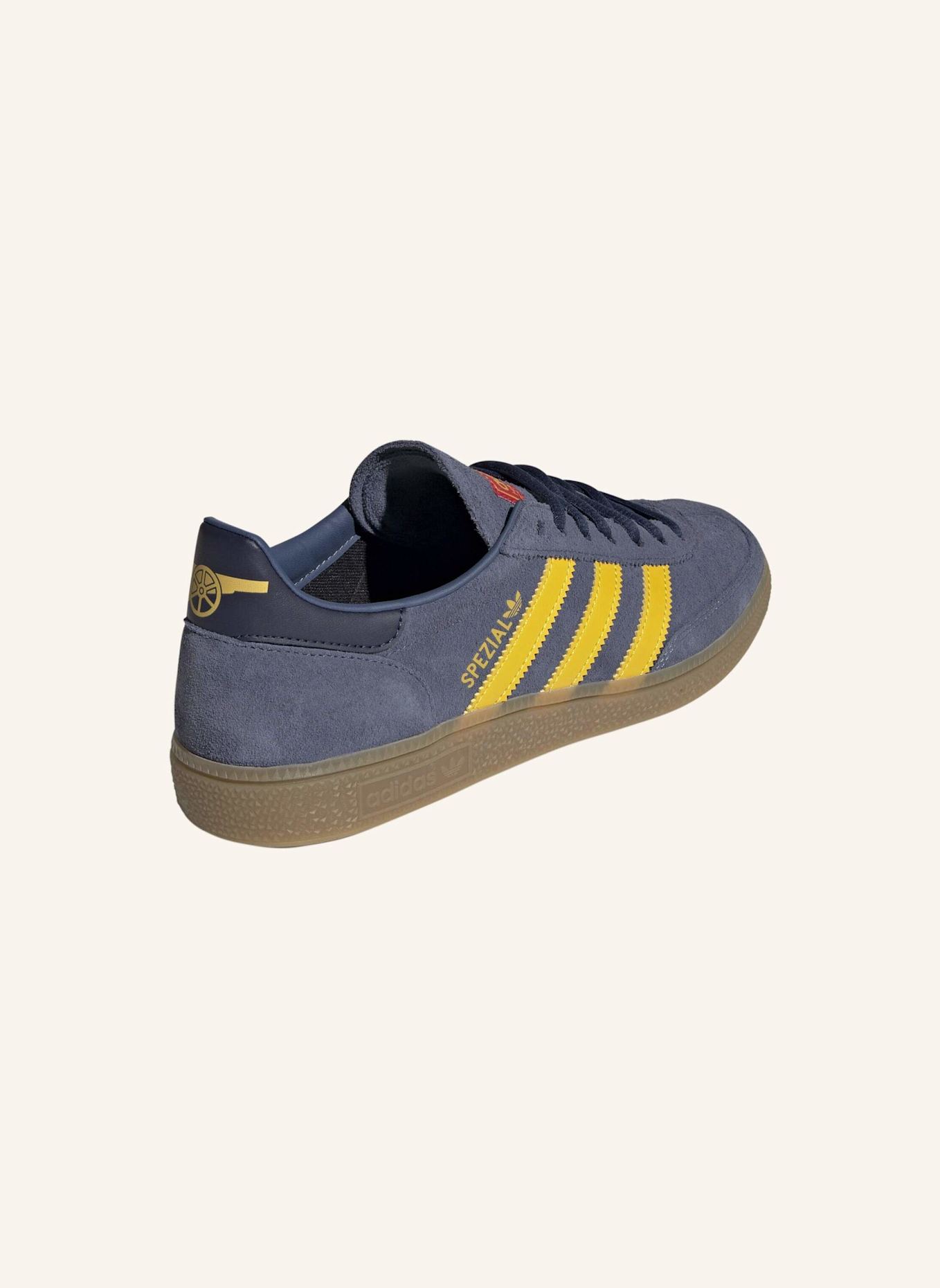 adidas Originals MANCHESTER UNITED HANDBALL SPEZIAL SCHUH: BLAU/ GELB