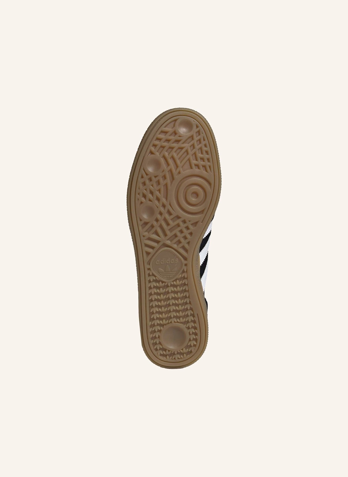 adidas Originals MANCHESTER UNITED HANDBALL SPEZIAL SCHUH: SCHWARZ/ ORANGE/ WEISS