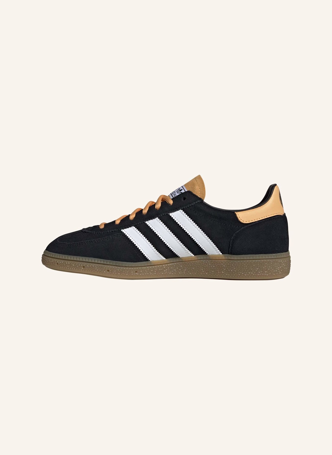 adidas Originals MANCHESTER UNITED HANDBALL SPEZIAL SCHUH: SCHWARZ/ ORANGE/ WEISS