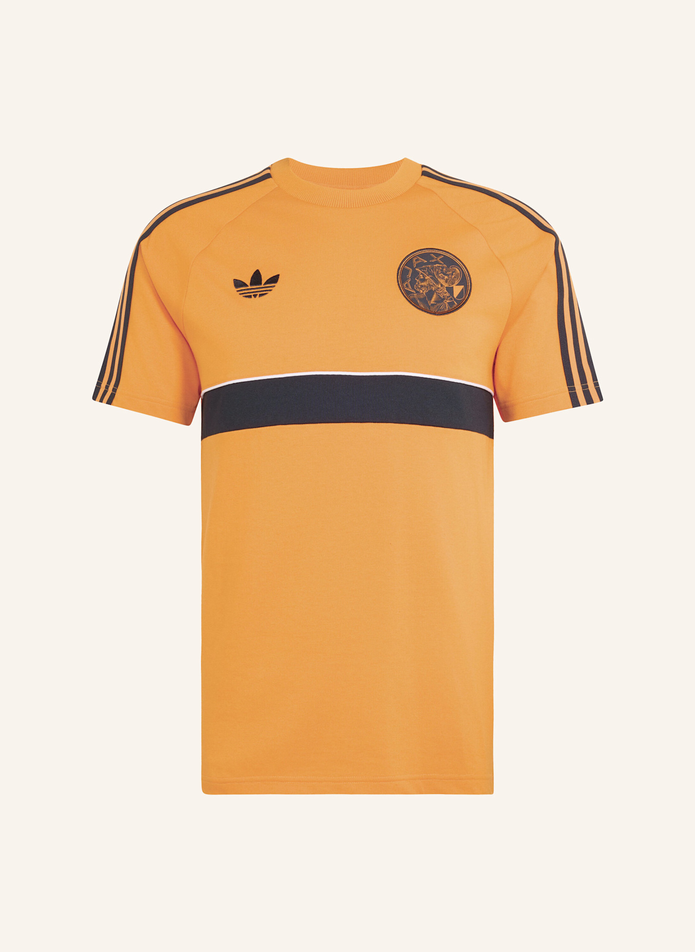 adidas AJAX AMSTERDAM ORIGINALS T-SHIRT: ORANGE