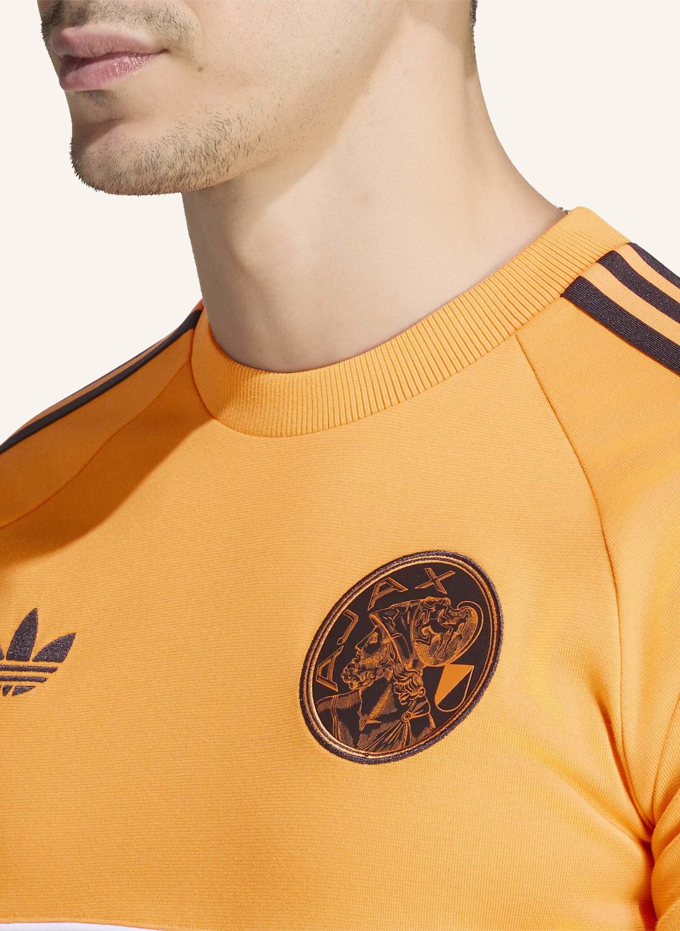adidas AJAX AMSTERDAM ORIGINALS T-SHIRT: ORANGE