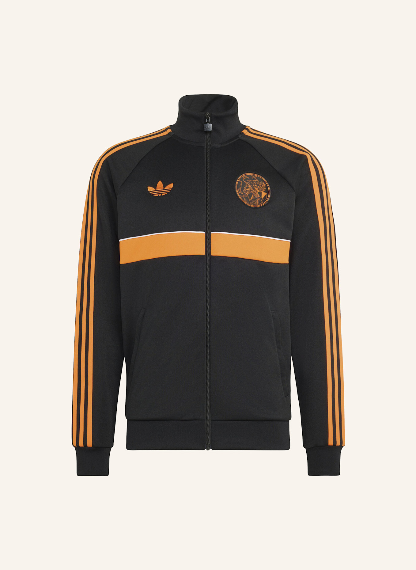 adidas AJAX AMSTERDAM ORIGINALS JACKE: SCHWARZ