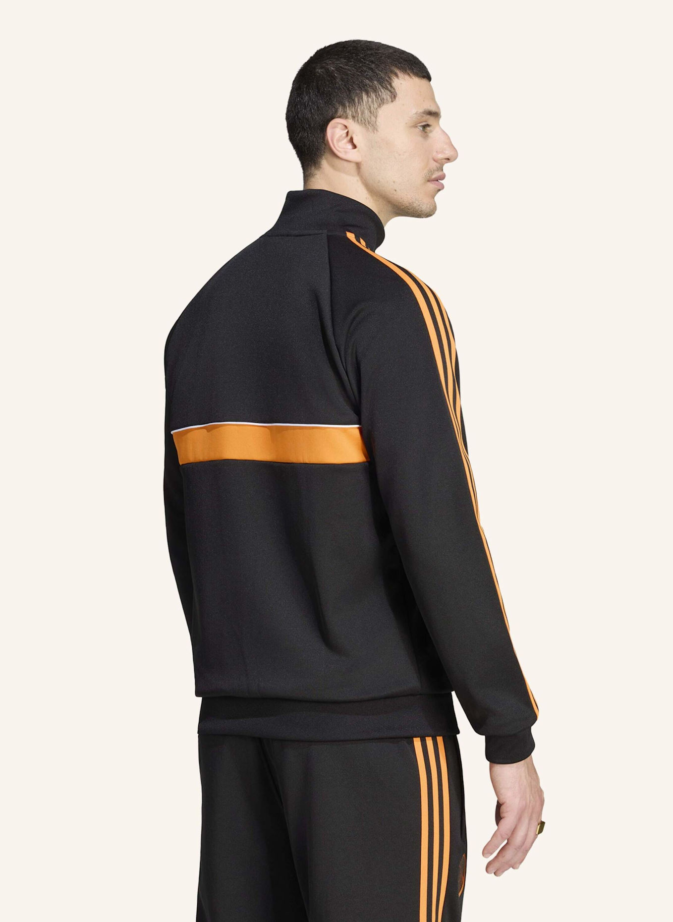 adidas AJAX AMSTERDAM ORIGINALS JACKE: SCHWARZ