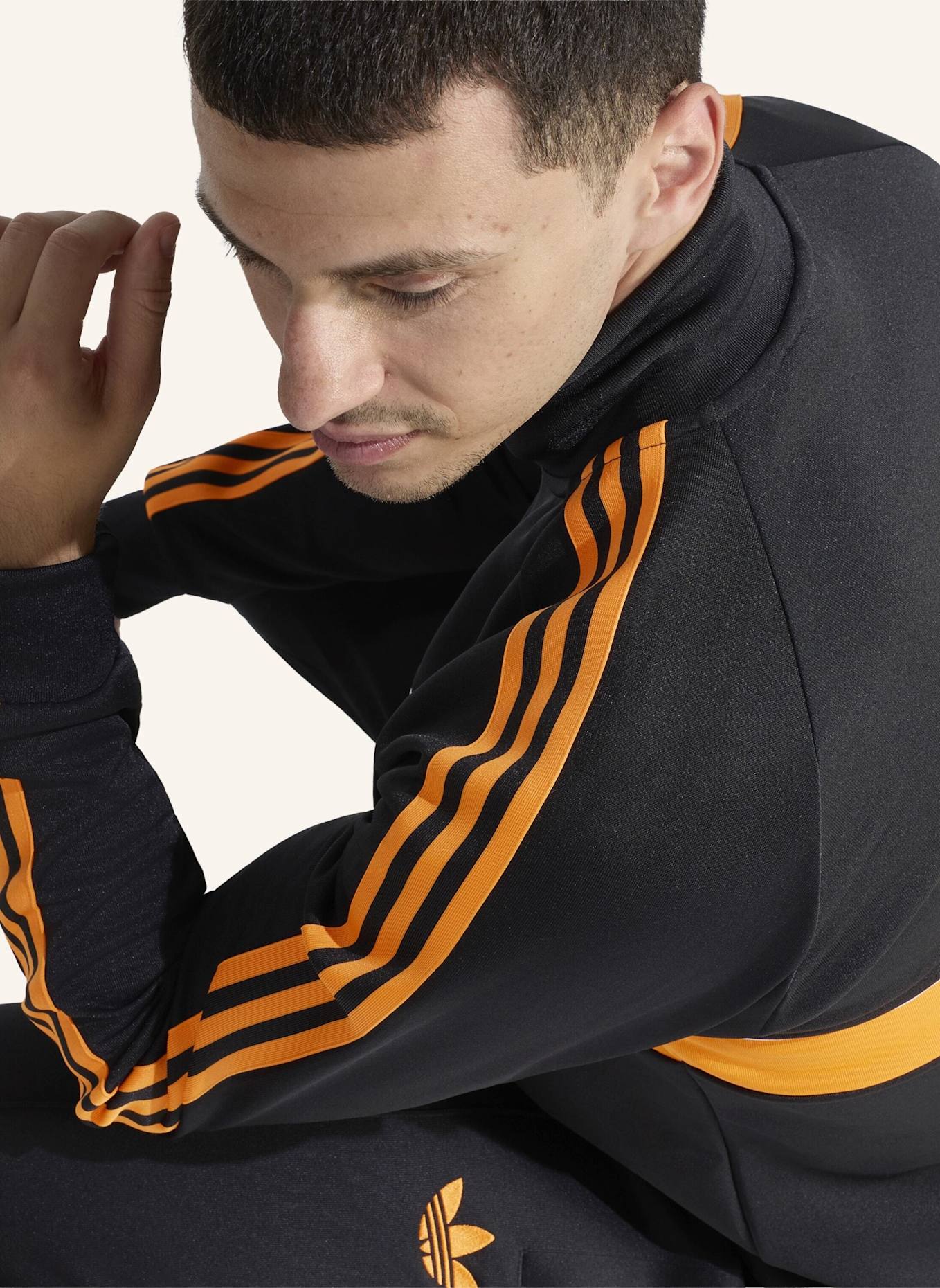 adidas AJAX AMSTERDAM ORIGINALS JACKE: SCHWARZ
