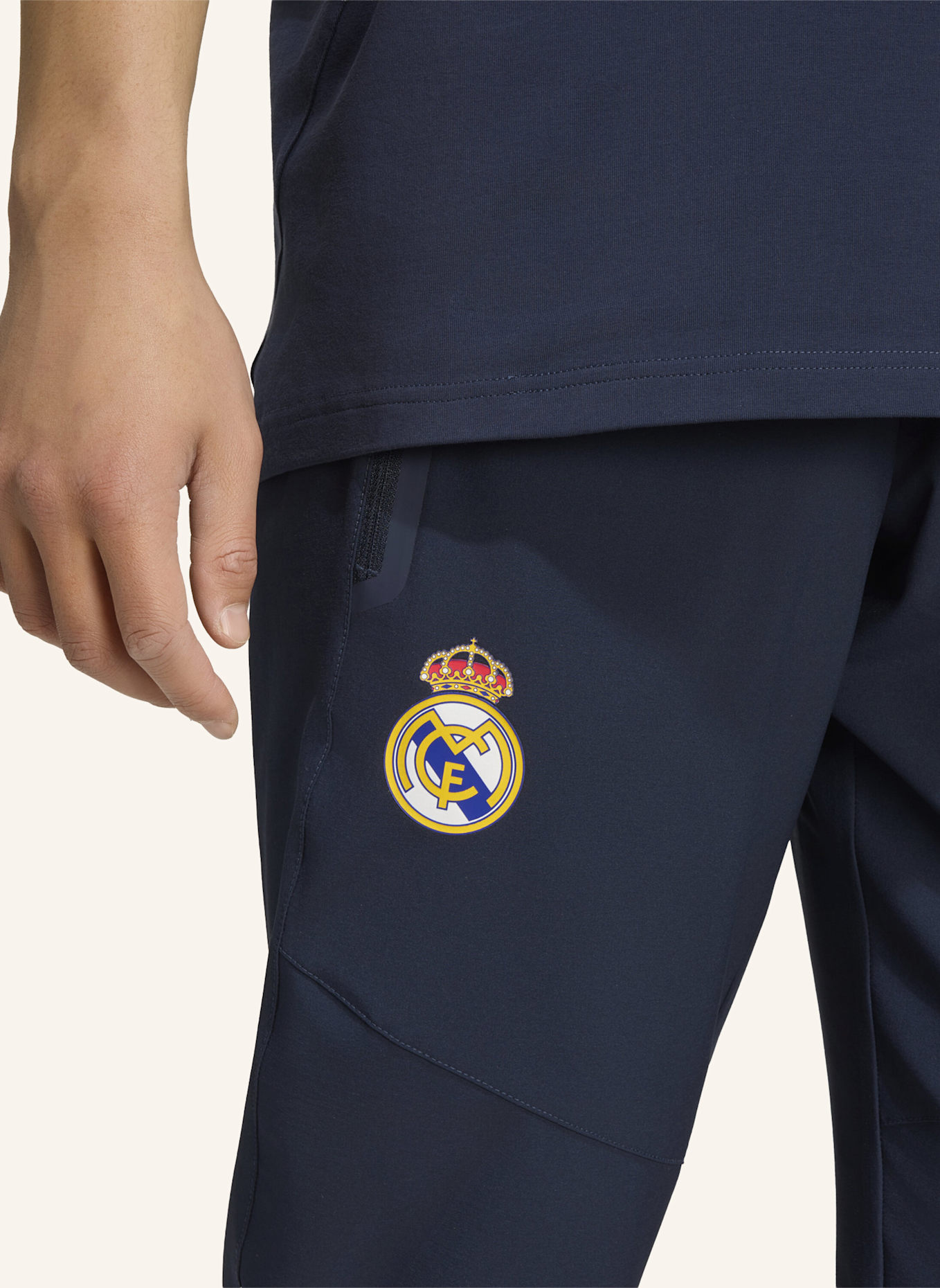 adidas REAL MADRID TIRO TRAVEL HOSE: BLAU
