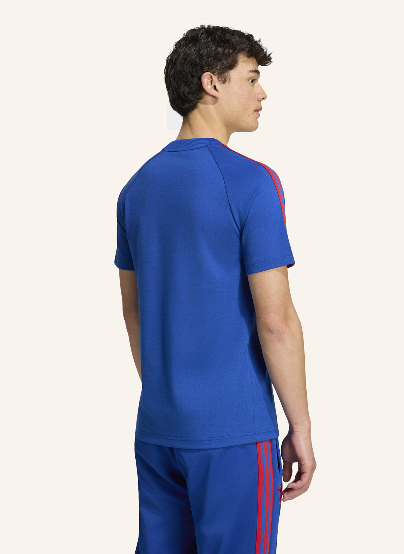 adidas MANCHESTER UNITED ORIGINALS T-SHIRT: BLAU