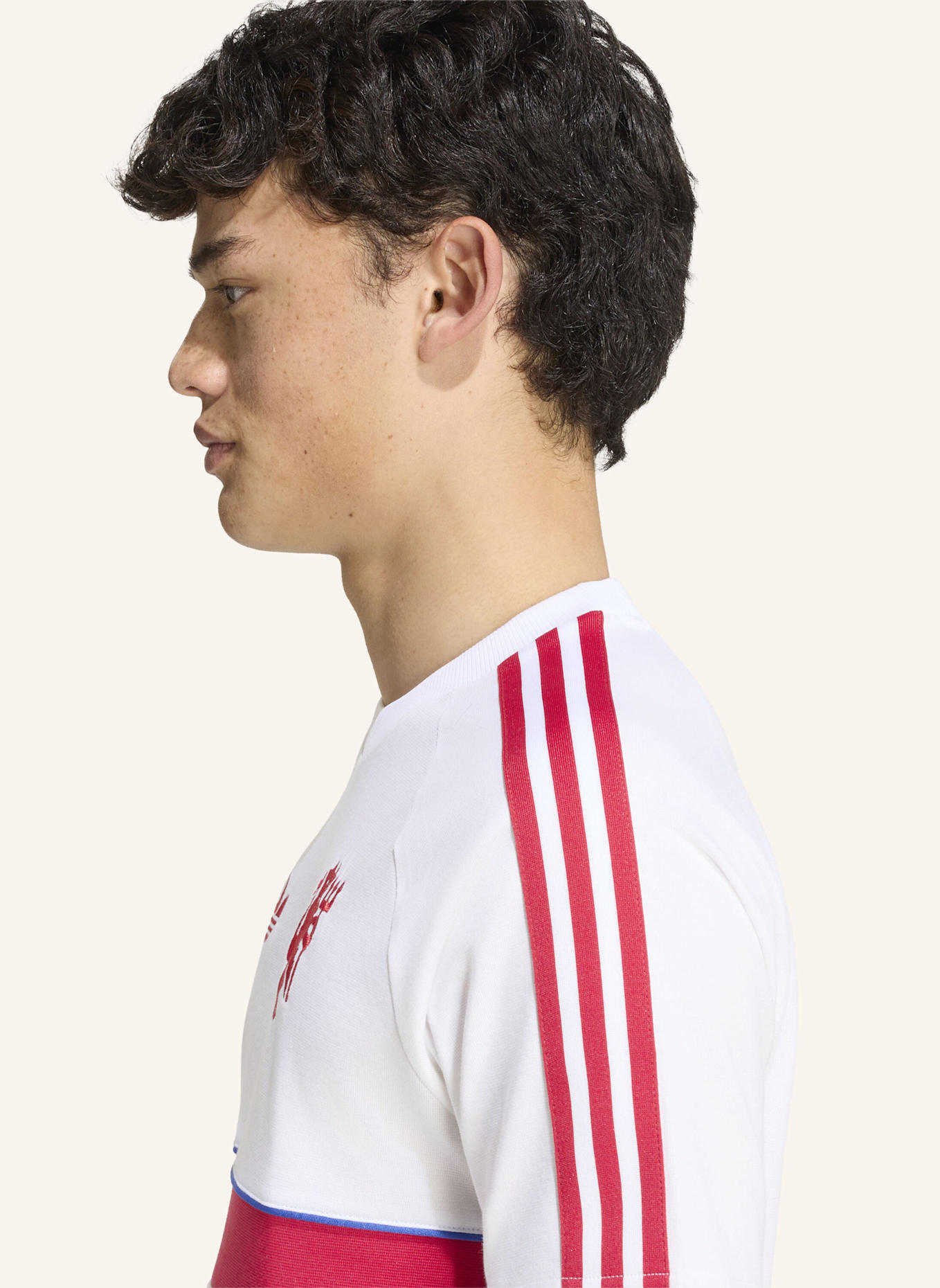 adidas MANCHESTER UNITED ORIGINALS T-SHIRT: WEISS