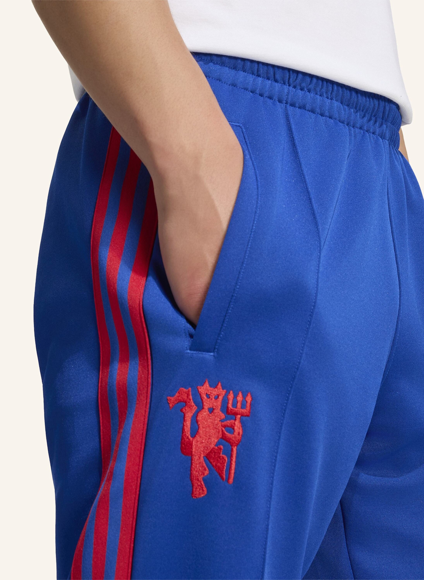 adidas MANCHESTER UNITED ORIGINALS TRAININGSHOSE: BLAU