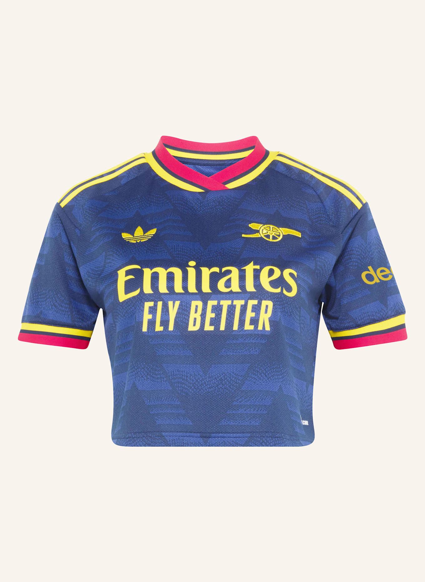 adidas ARSENAL FC 26/27 AUSWÄRTSTRIKOT, KÜRZER GESCHNITTEN: BLAU