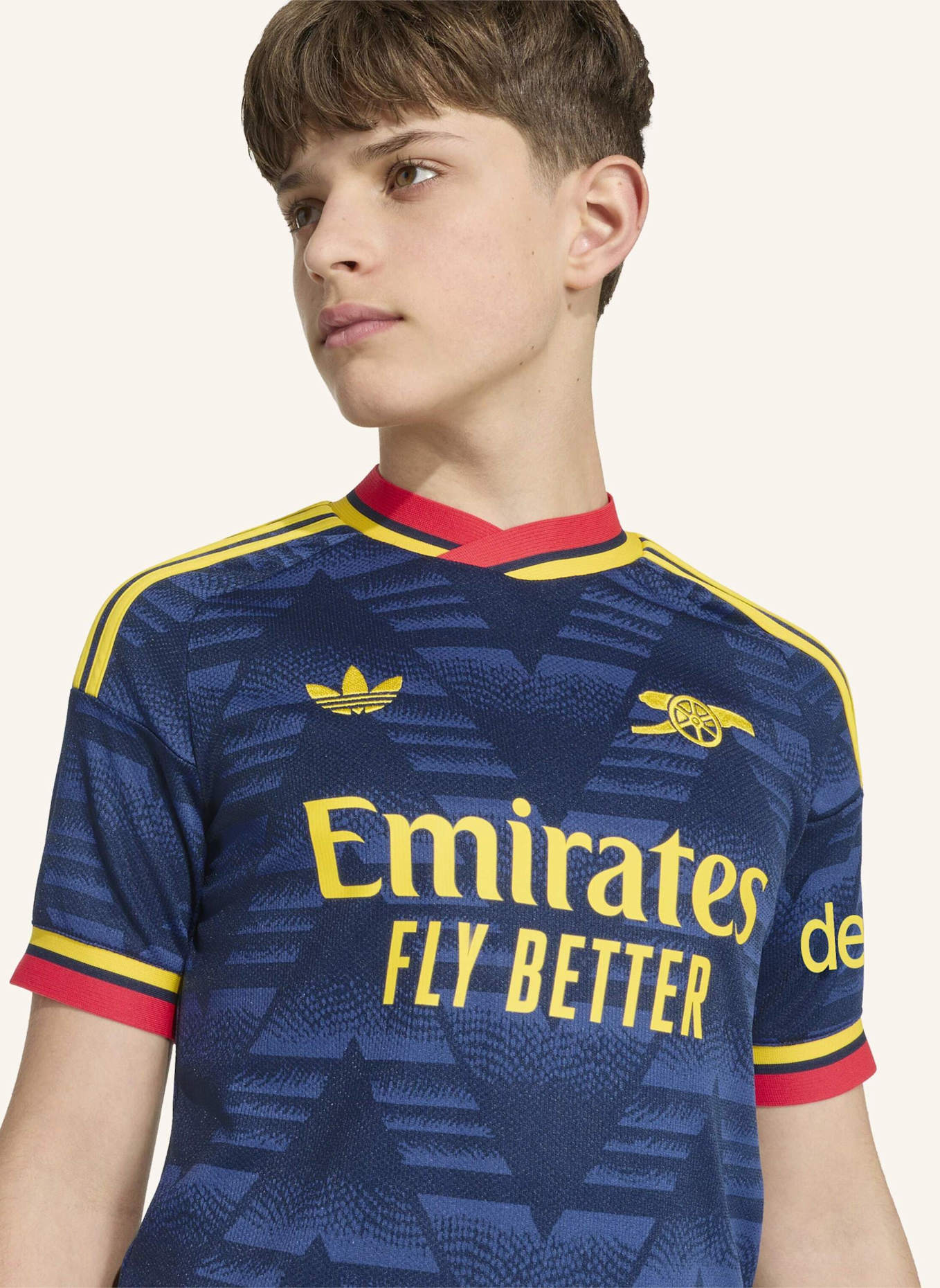 adidas FC ARSENAL 26/27 KIDS AUSWÄRTSTRIKOT: BLAU