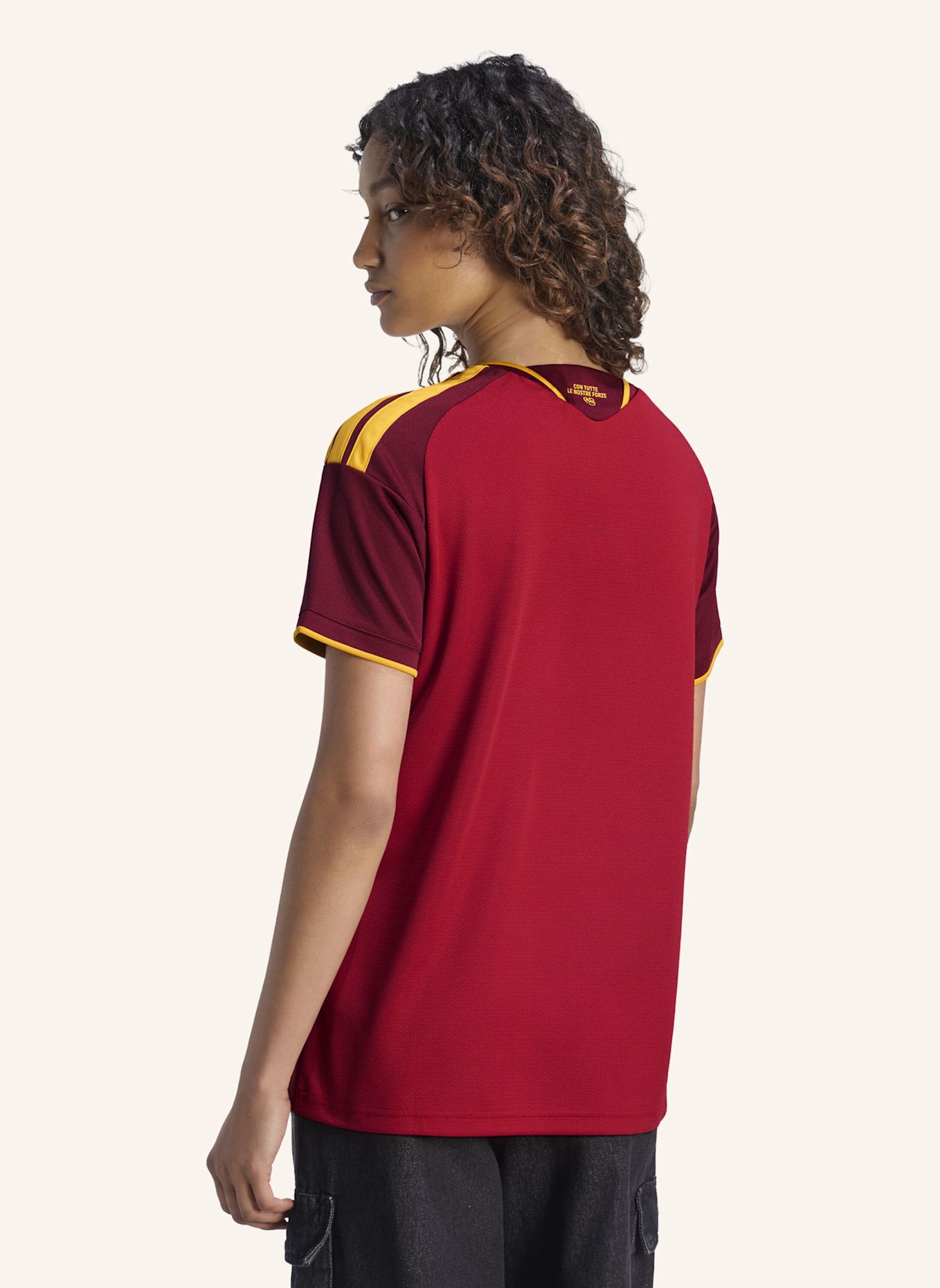 adidas AS ROM 26/27 HEIMTRIKOT: ROT