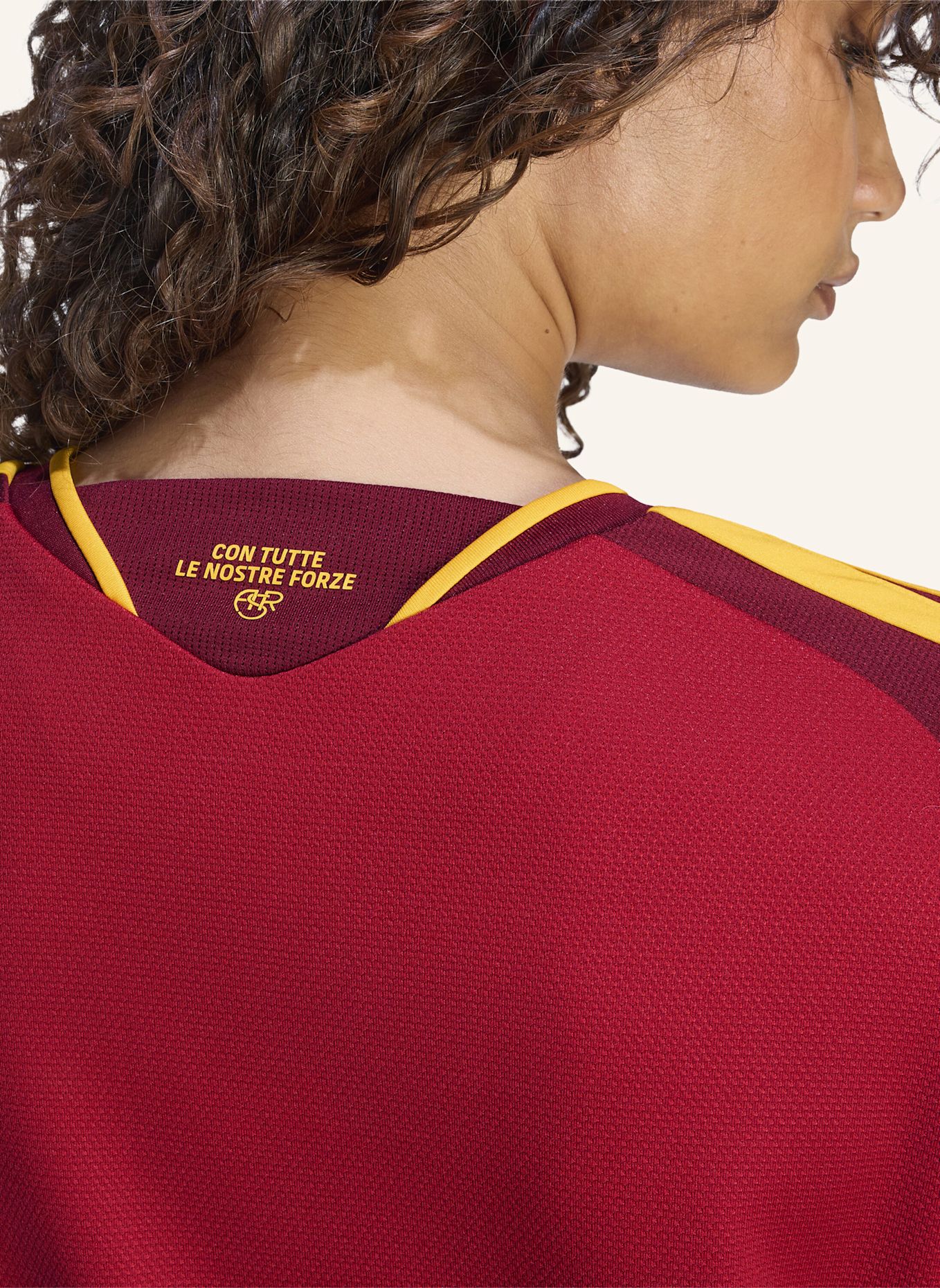 adidas AS ROM 26/27 HEIMTRIKOT: ROT