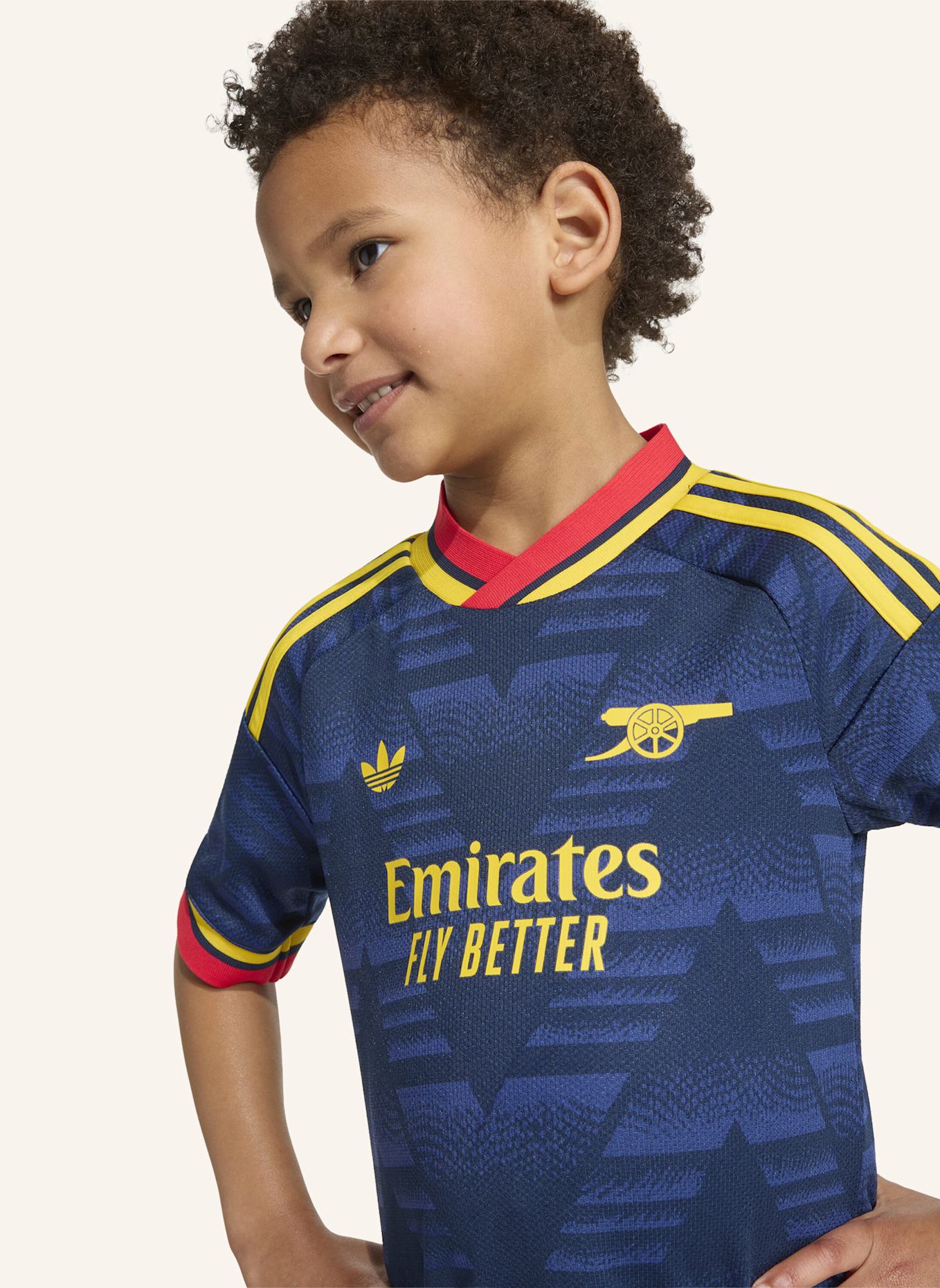 adidas FC ARSENAL 26/27 KIDS AUSWÄRTSAUSRÜSTUNG: BLAU