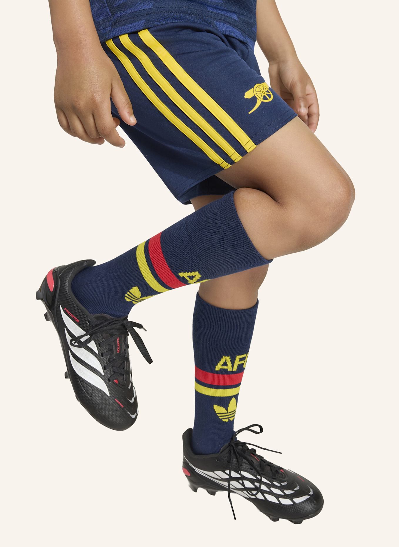 adidas FC ARSENAL 26/27 KIDS AUSWÄRTSAUSRÜSTUNG: BLAU