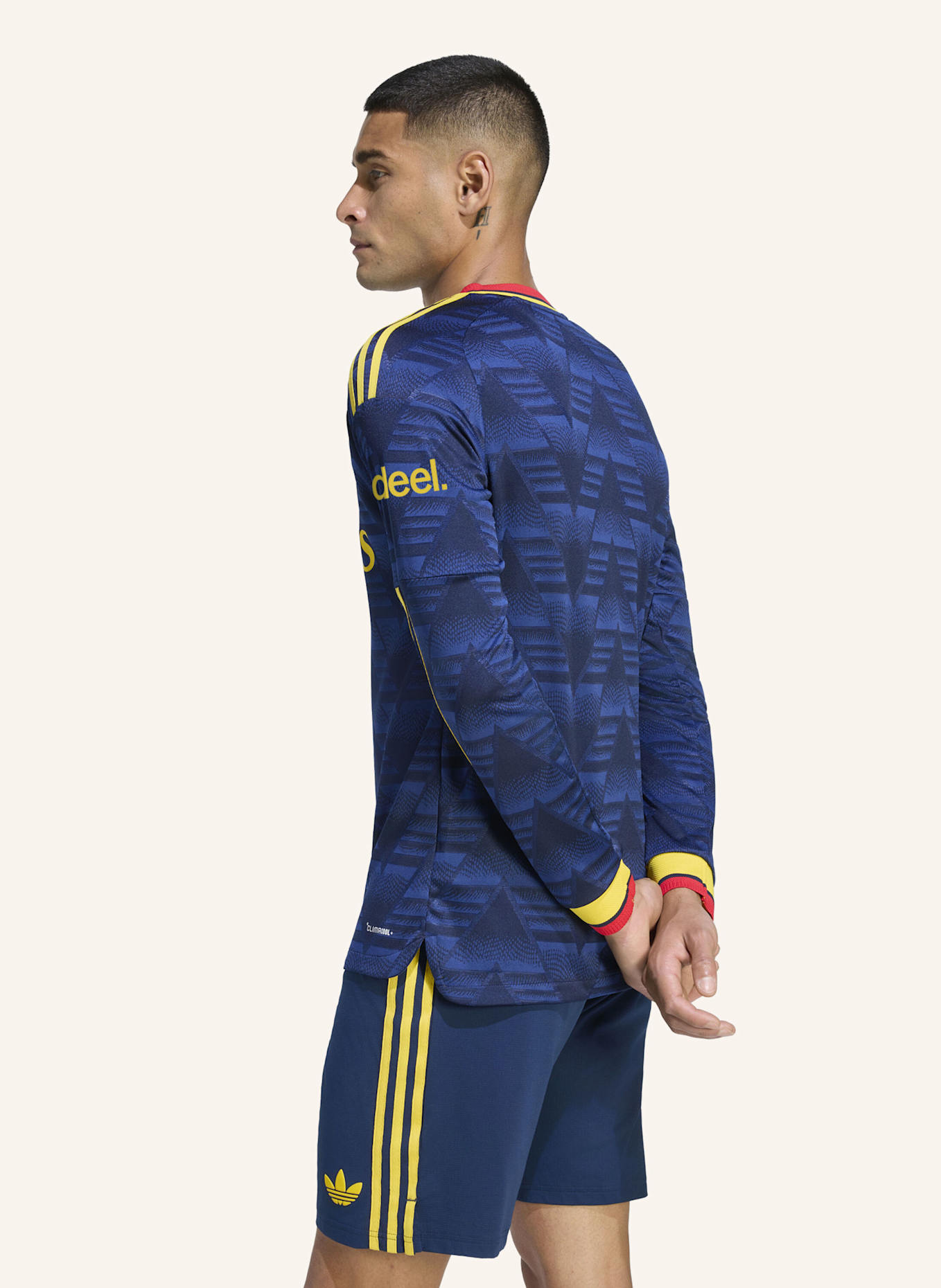 adidas ARSENAL FC 26/27 AUTHENTIC AUSWÄRTSTRIKOT, LANGÄRMLIG: BLAU