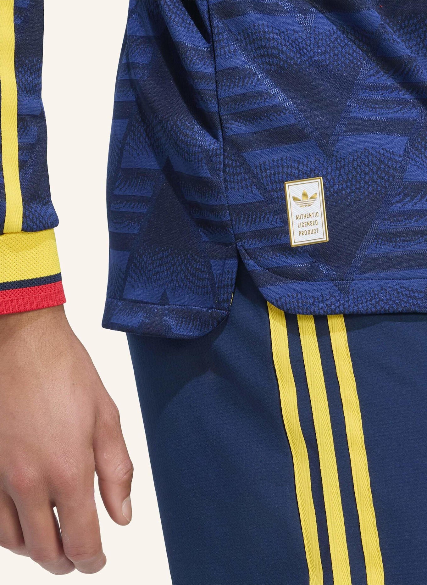 adidas ARSENAL FC 26/27 AUTHENTIC AUSWÄRTSTRIKOT, LANGÄRMLIG: BLAU