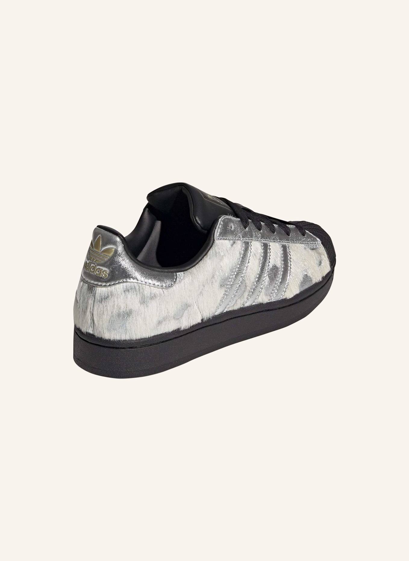 adidas Originals SUPERSTAR II SCHUH: WEISS/ SILBER/ SCHWARZ