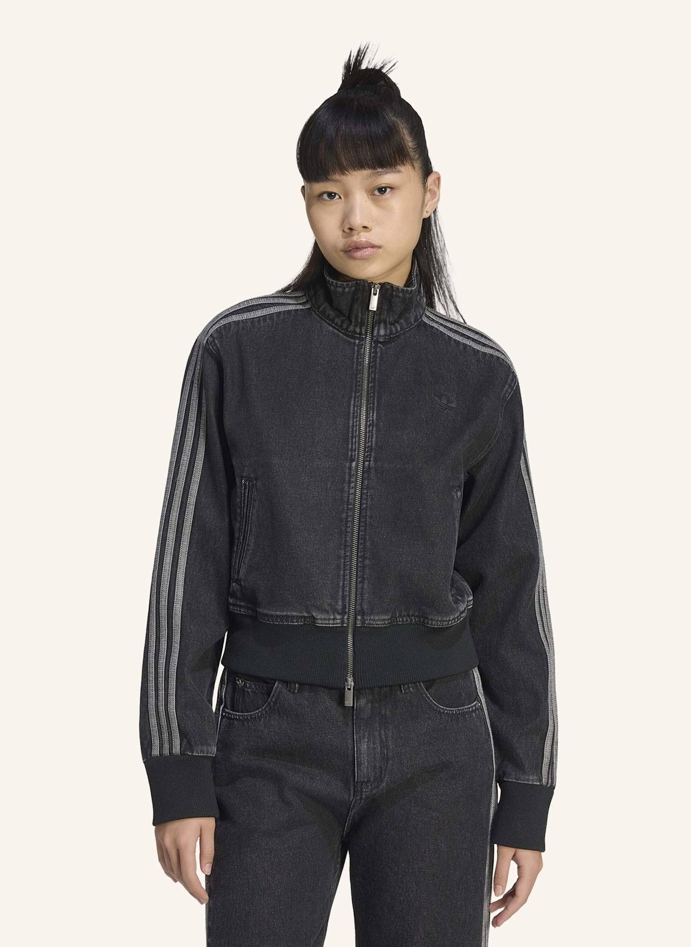 adidas Originals FIREBIRD DENIM EŞOFMAN ÜSTÜ: SCHWARZ