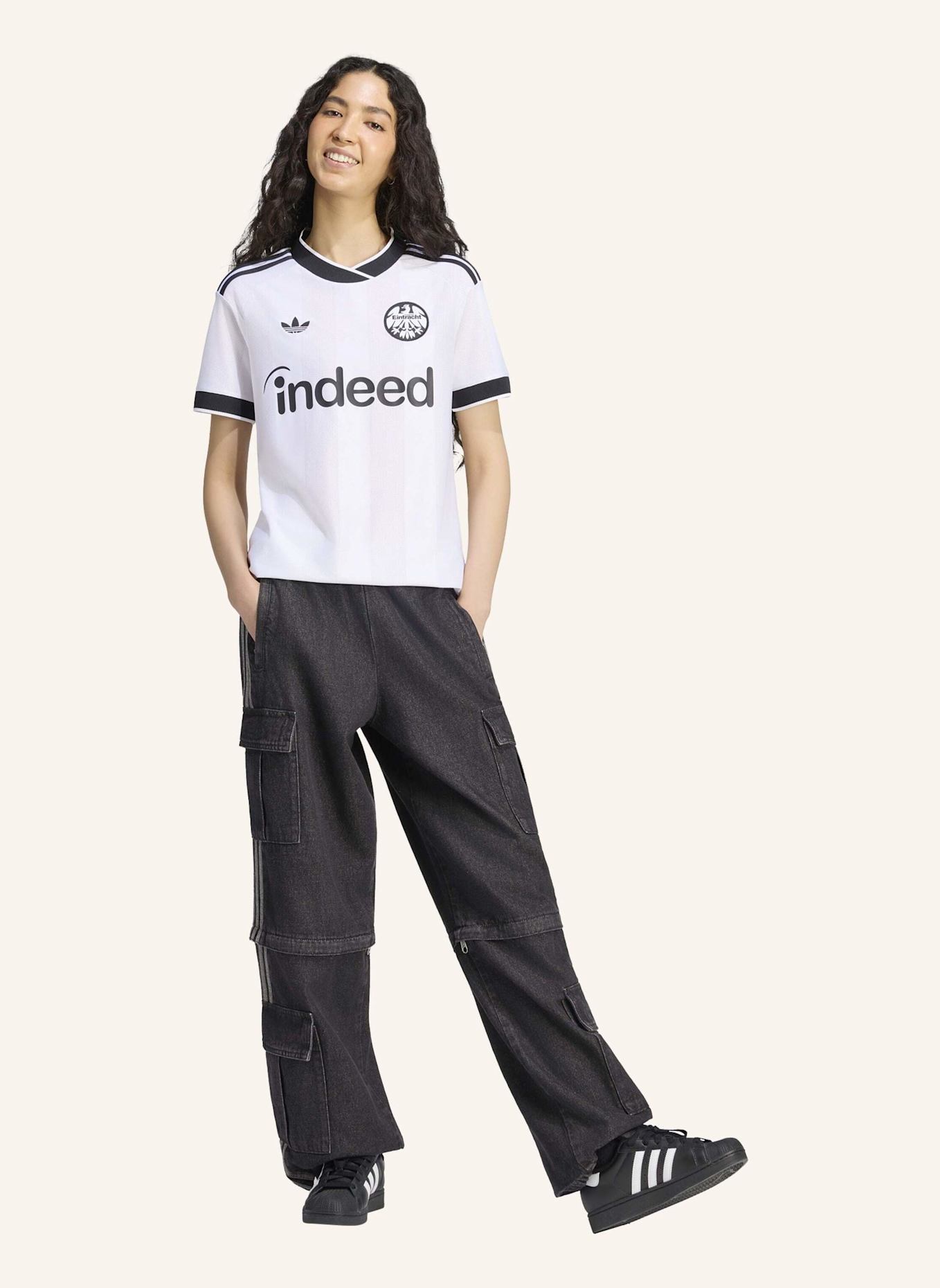 adidas EINTRACHT FRANKFURT 26/27 AUSWÄRTSTRIKOT: WEISS