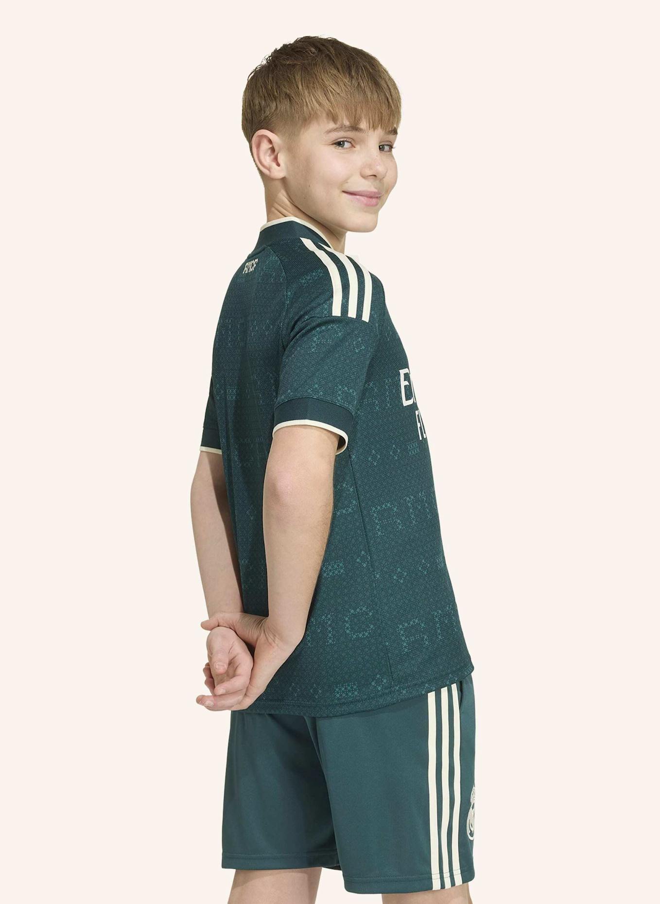 adidas REAL MADRID 26/27 KIDS AUSWÄRTSTRIKOT: GRÜN