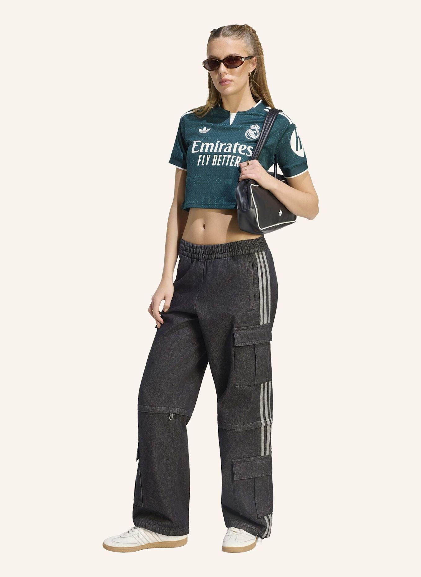 adidas REAL MADRID 26/27 AUSWÄRTSTRIKOT, KÜRZER GESCHNITTEN: GRÜN