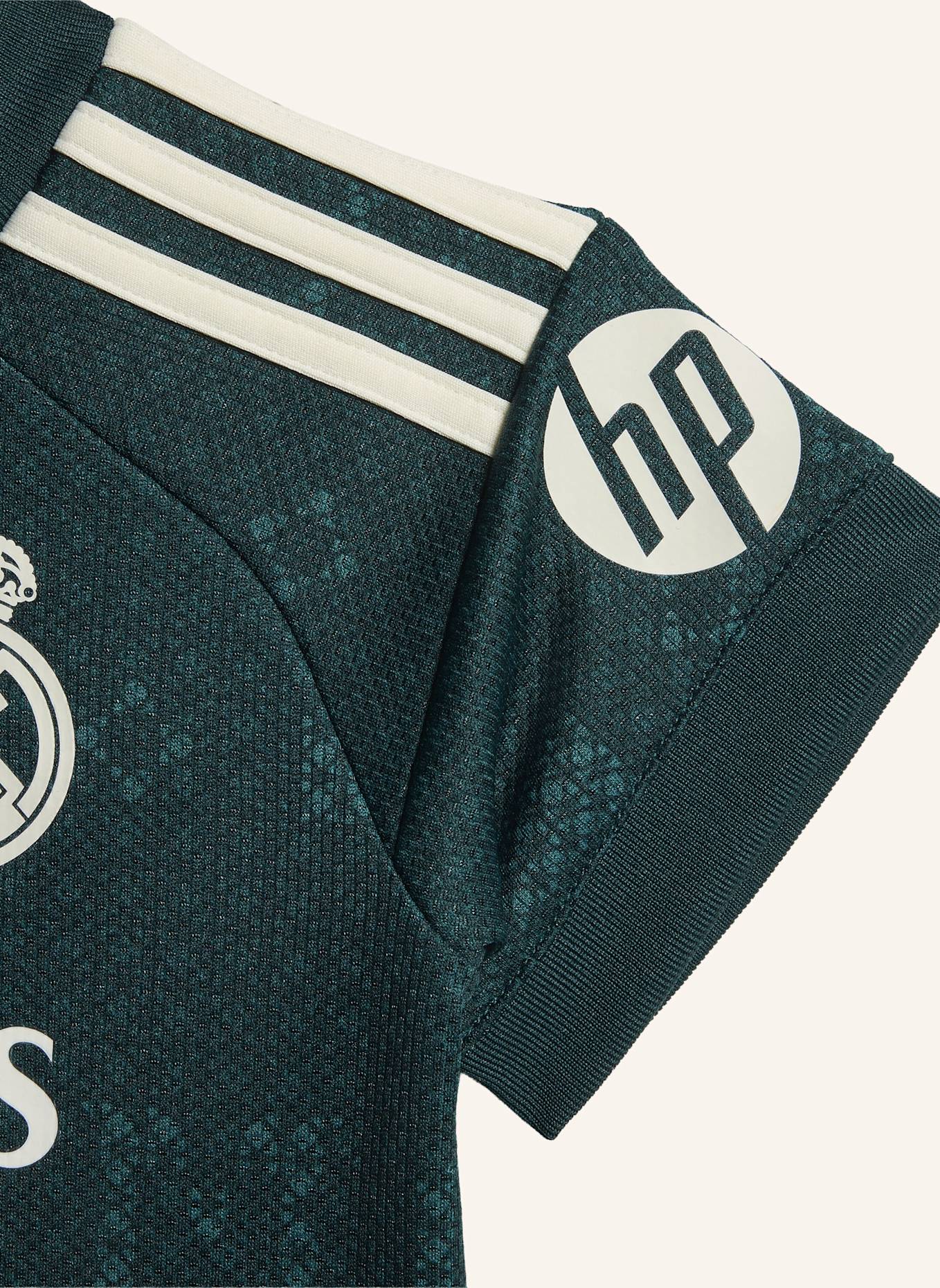adidas REAL MADRID 26/27 KIDS AUSWÄRTSAUSRÜSTUNG: GRÜN