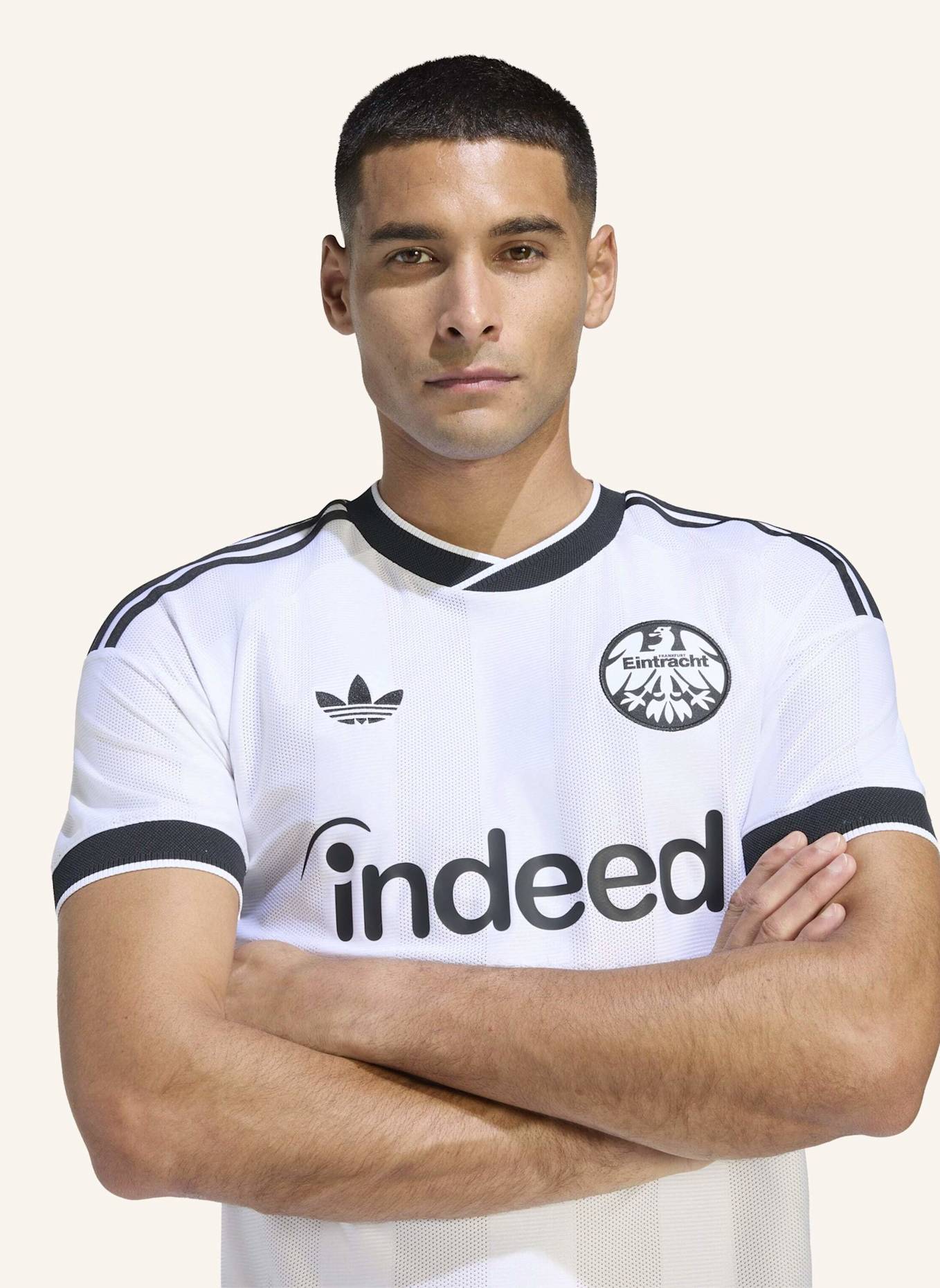 adidas EINTRACHT FRANKFURT 26/27 AUSWÄRTSTRIKOT: WEISS