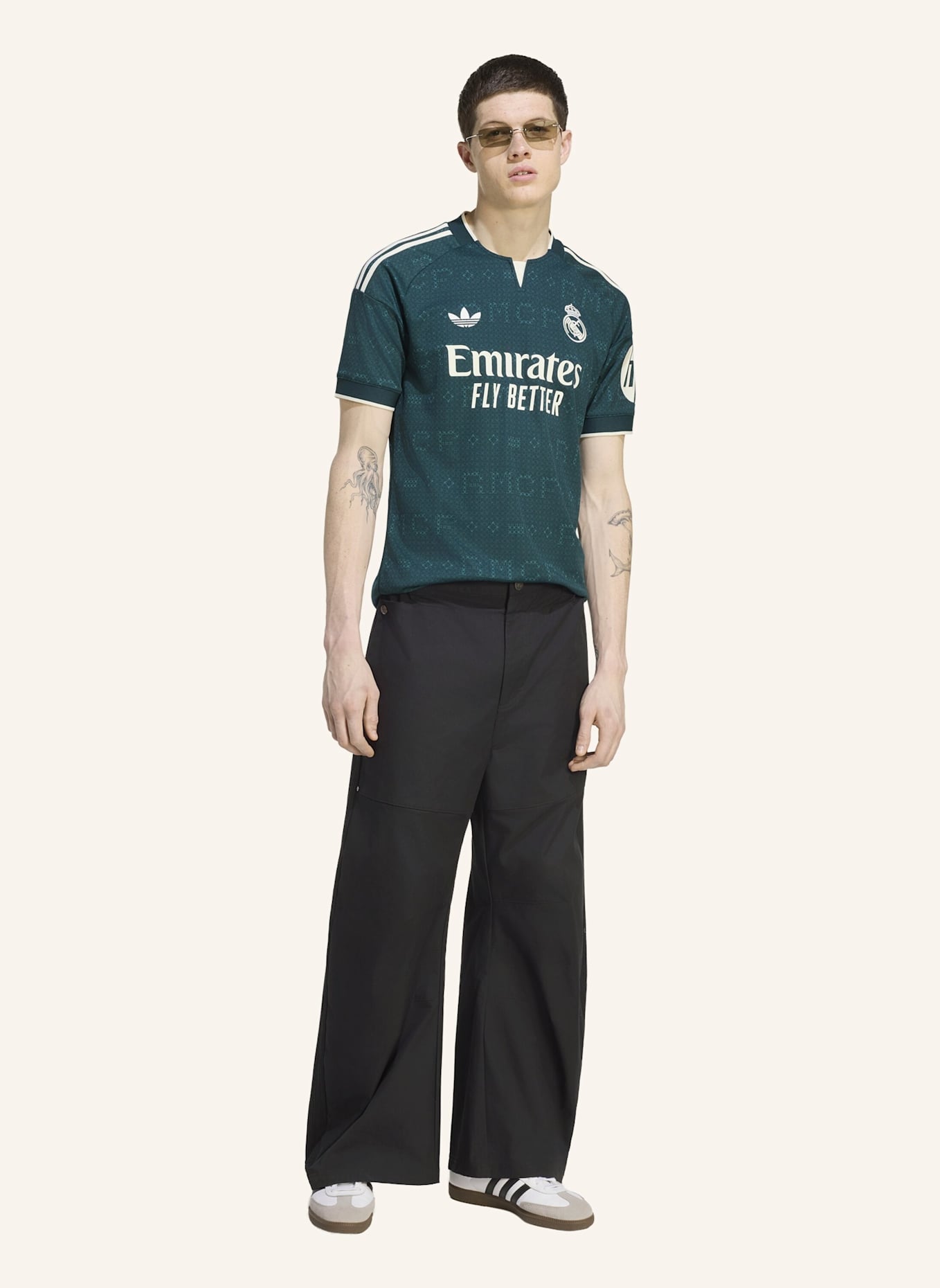 adidas REAL MADRID 26/27 AUSWÄRTSTRIKOT: GRÜN
