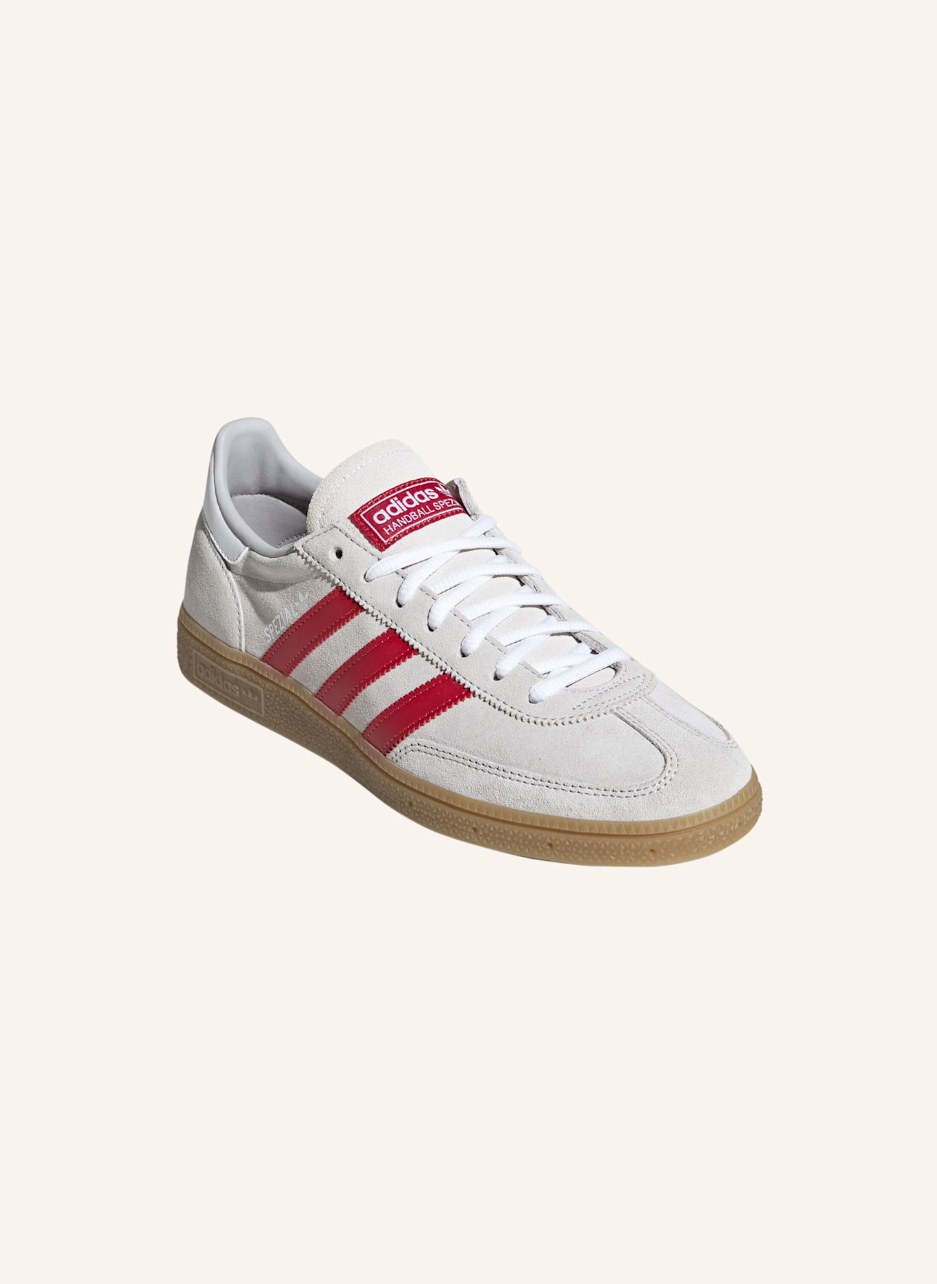 adidas Originals MANCHESTER UNITED HANDBALL SPEZIAL SCHUH: GRAU/ ROT/ WEISS