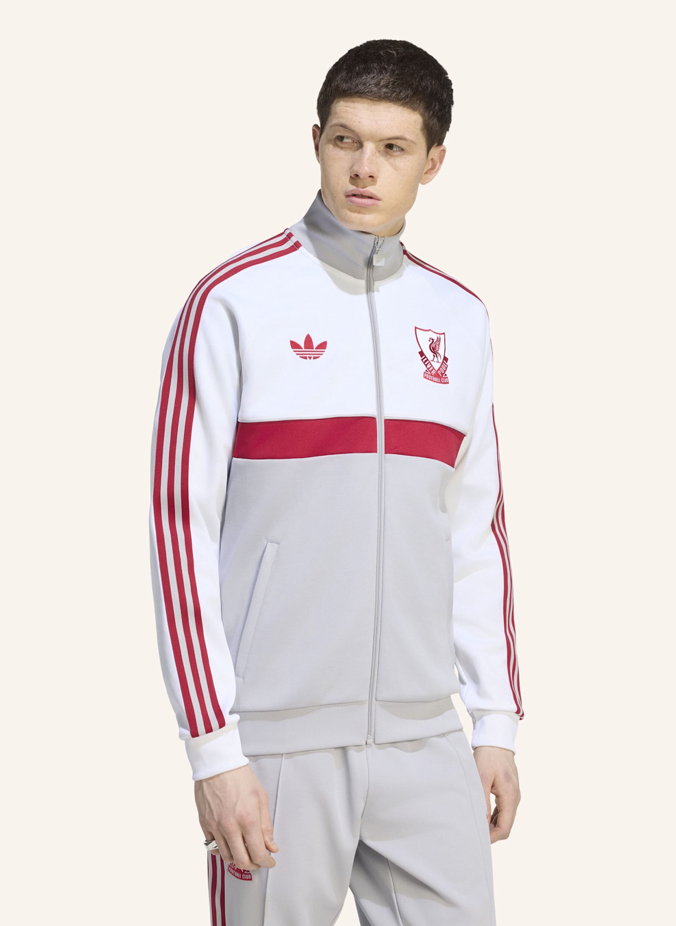 adidas FC LIVERPOOL ORIGINALS JACKE: WEISS