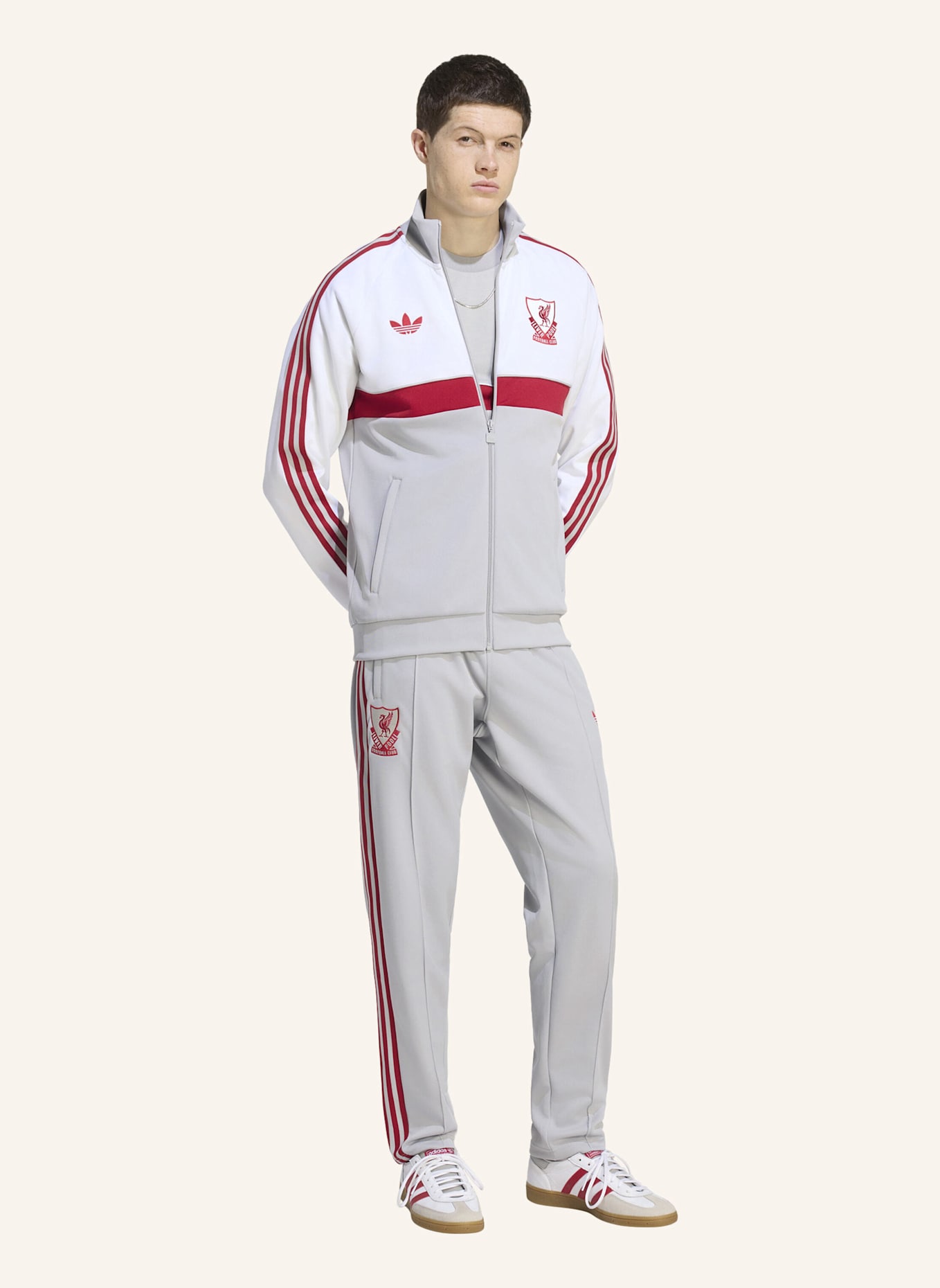 adidas FC LIVERPOOL ORIGINALS JACKE: WEISS