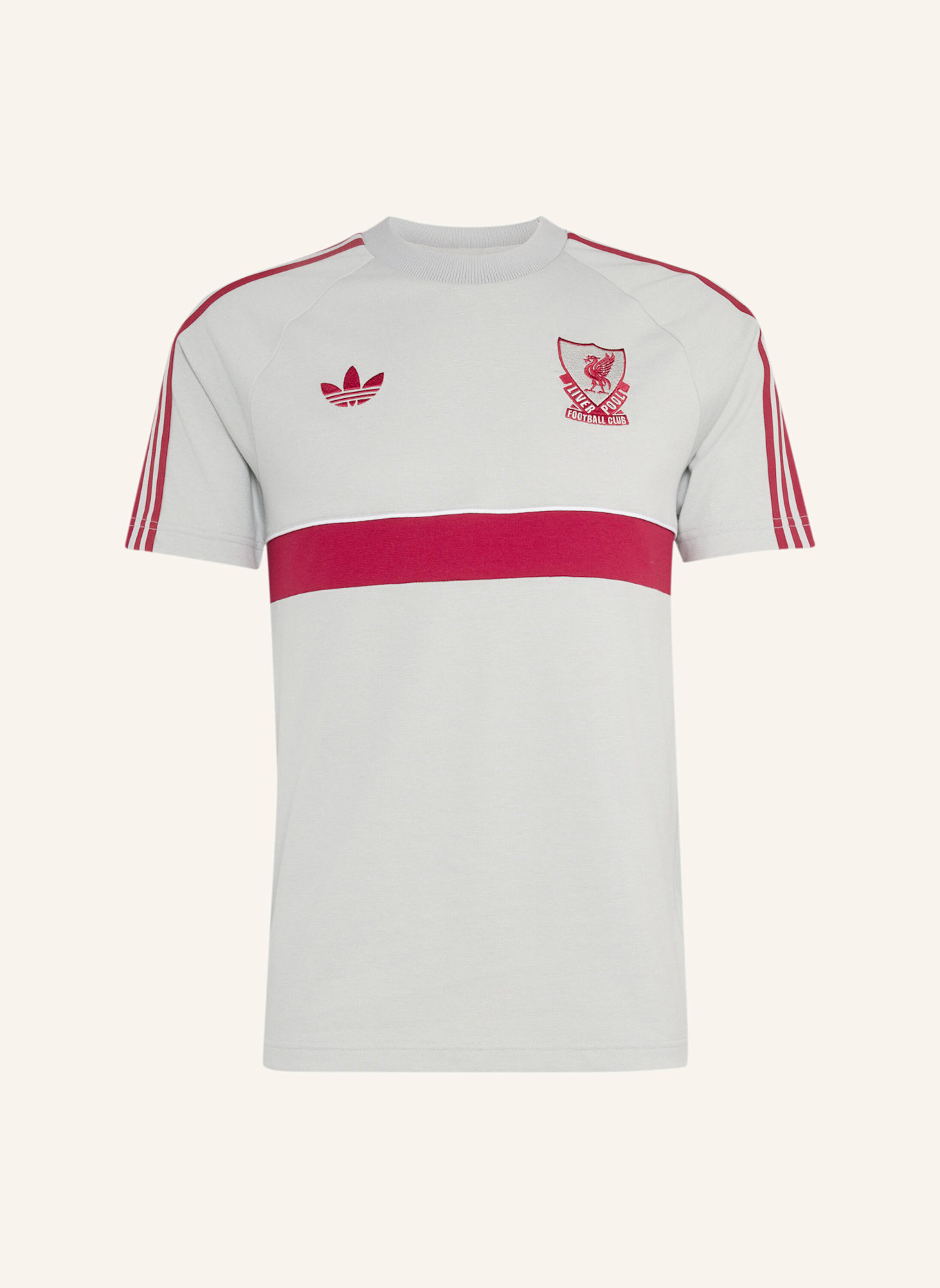 adidas LIVERPOOL FC ORIGINALS T-SHIRT: GRAU