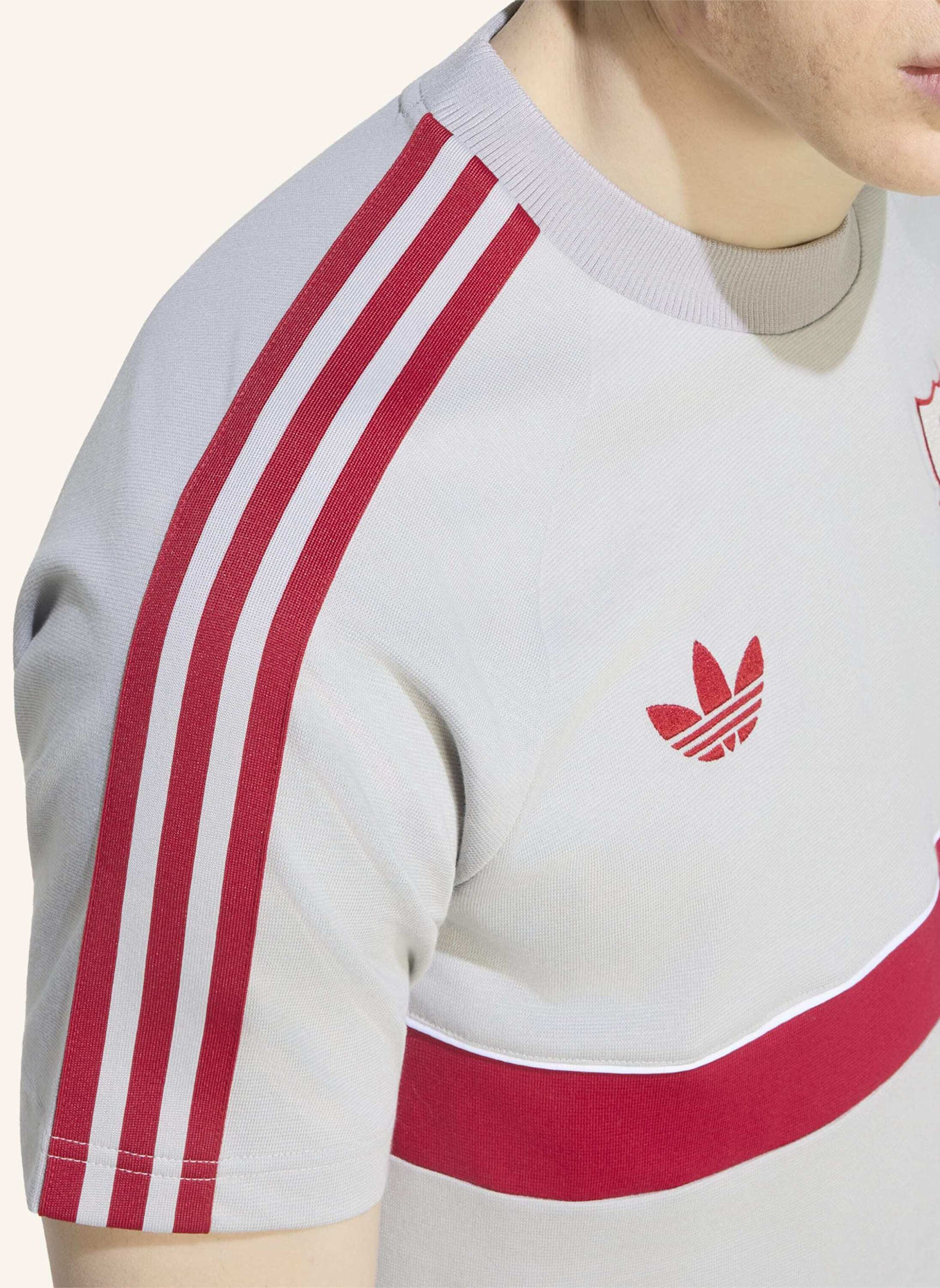 adidas LIVERPOOL FC ORIGINALS T-SHIRT: GRAU
