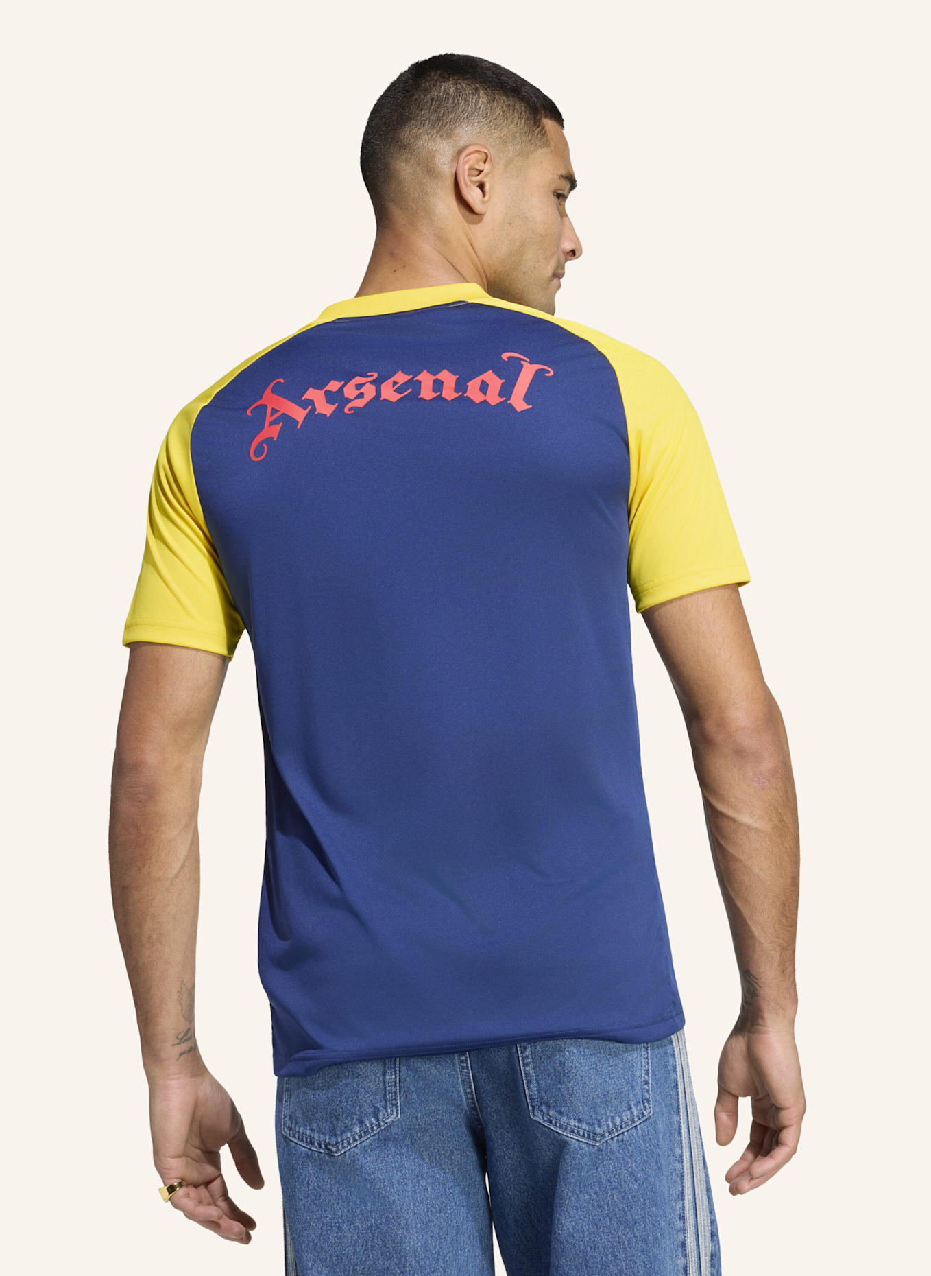 adidas FC ARSENAL 26/27 PRE-MATCH AUSWÄRTSTRIKOT: BLAU