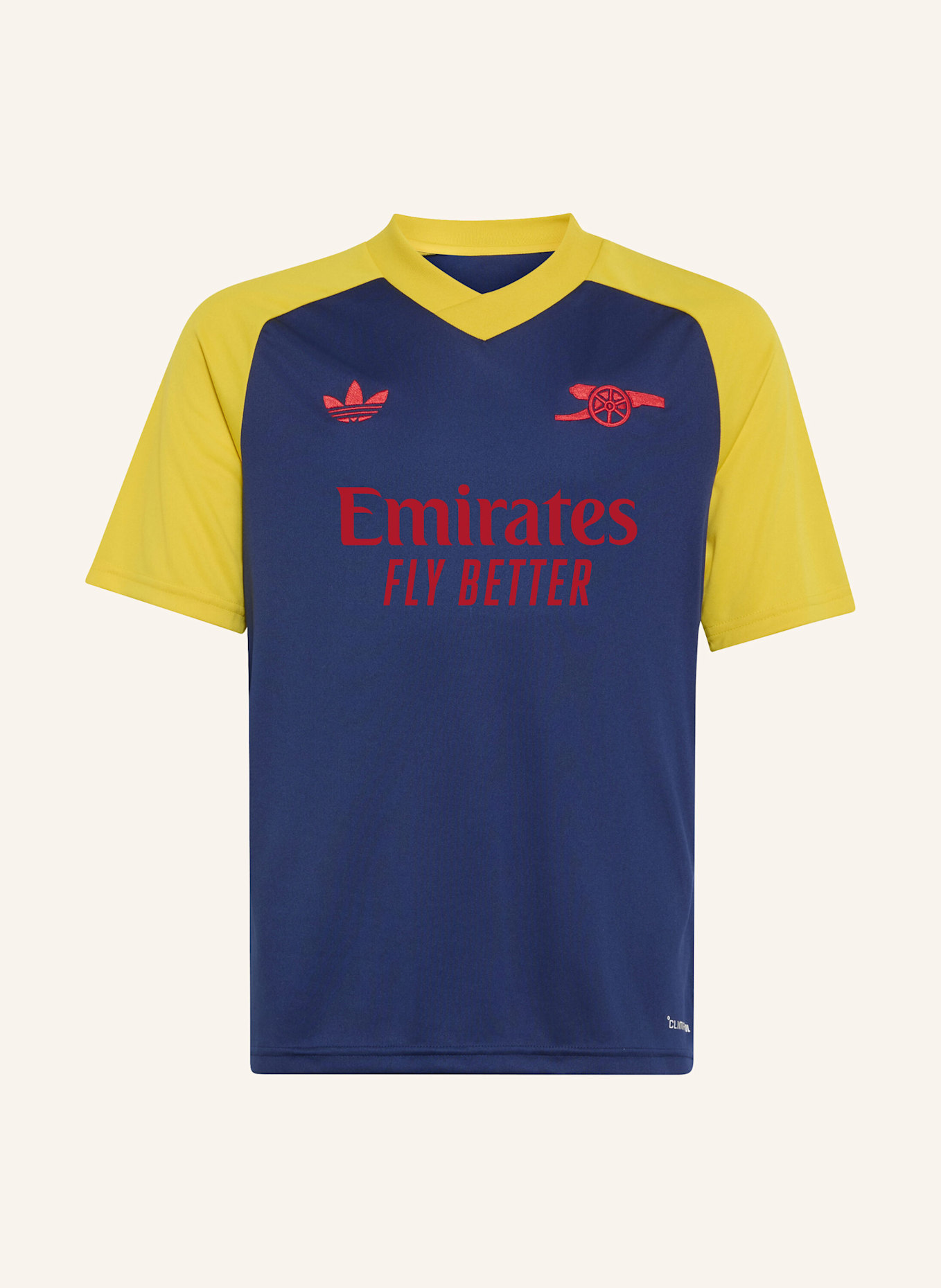 adidas ARSENAL FC 26/27 KIDS PRE-MATCH AUSWÄRTSTRIKOT: BLAU