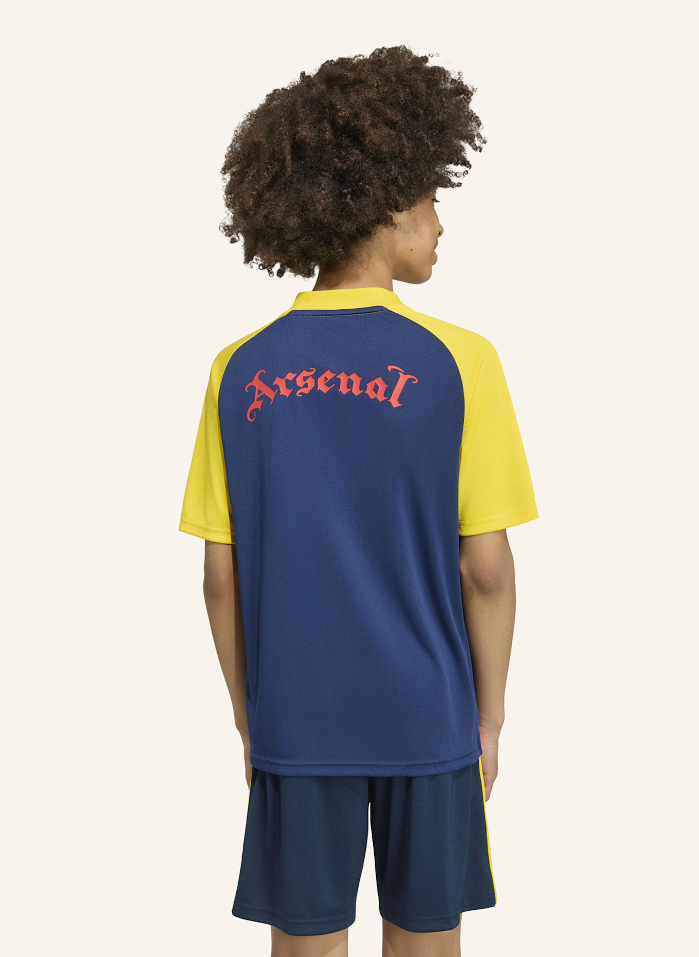 adidas ARSENAL FC 26/27 KIDS PRE-MATCH AUSWÄRTSTRIKOT: BLAU