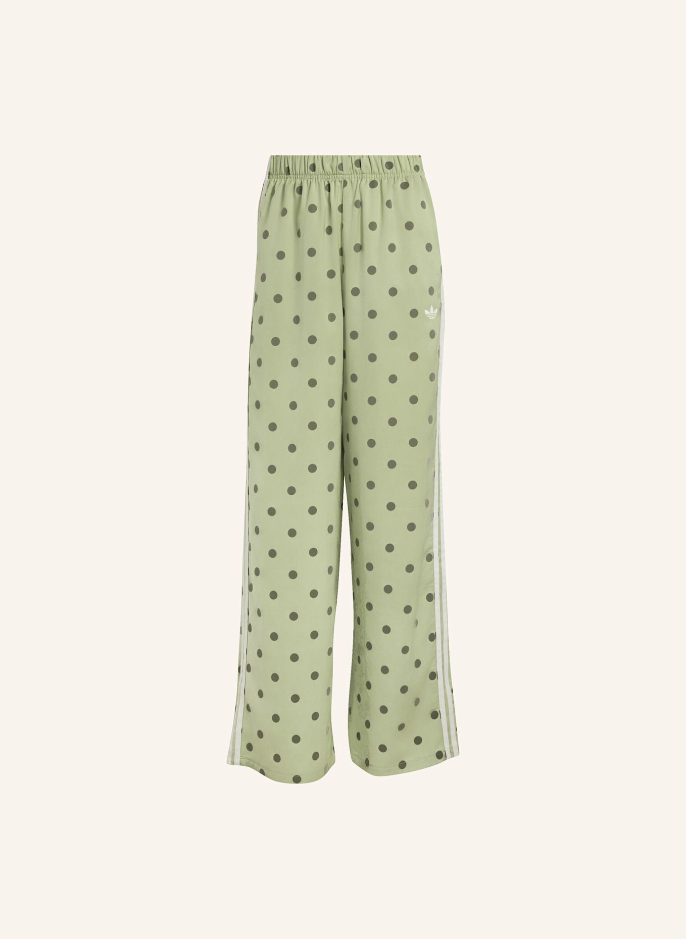 adidas Originals Hose SATIN POLKA DOTS WIDE LEG PANT: GRÜN