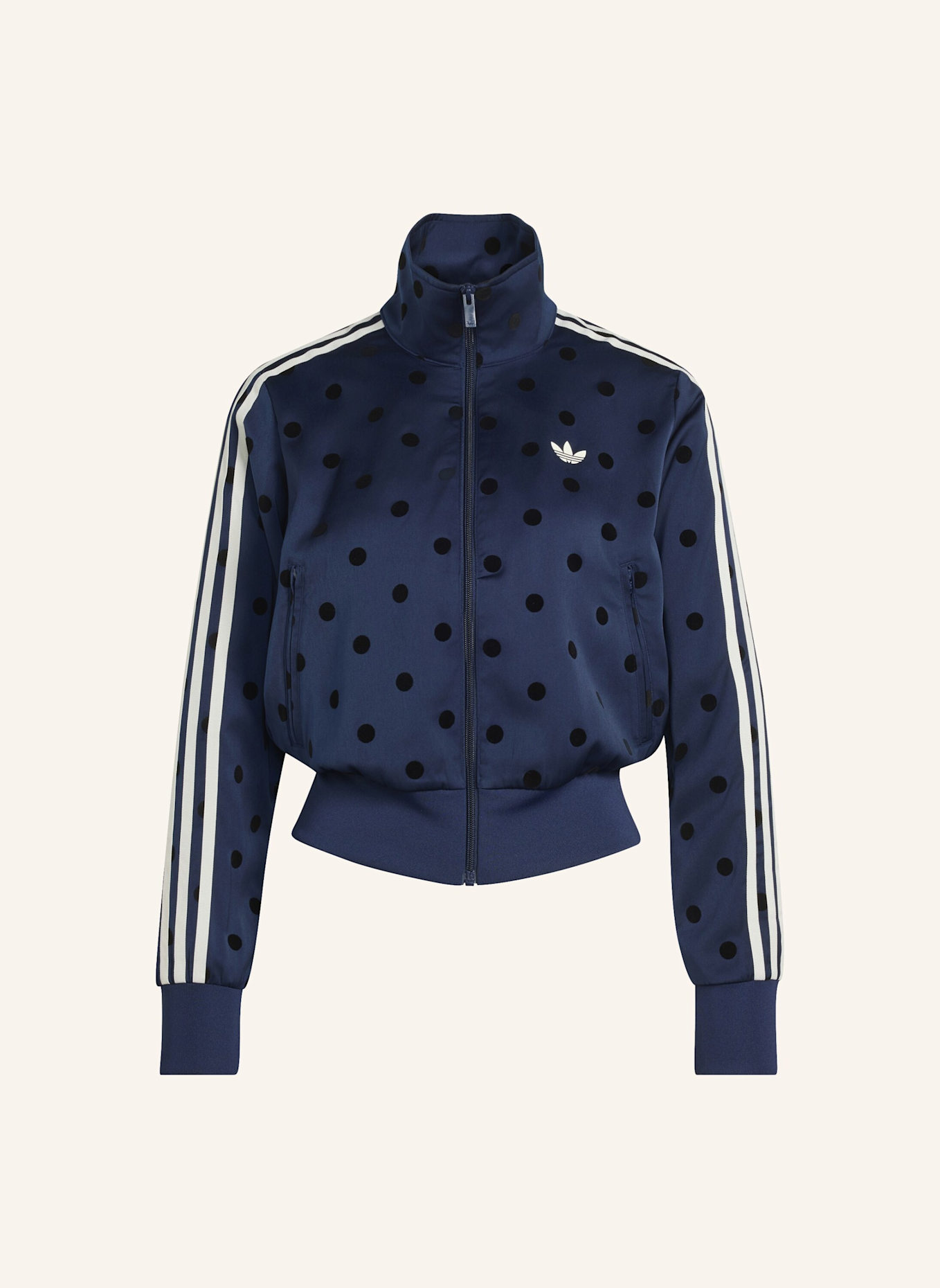 adidas Originals Satinjacke SATIN POLKA DOTS: BLAU