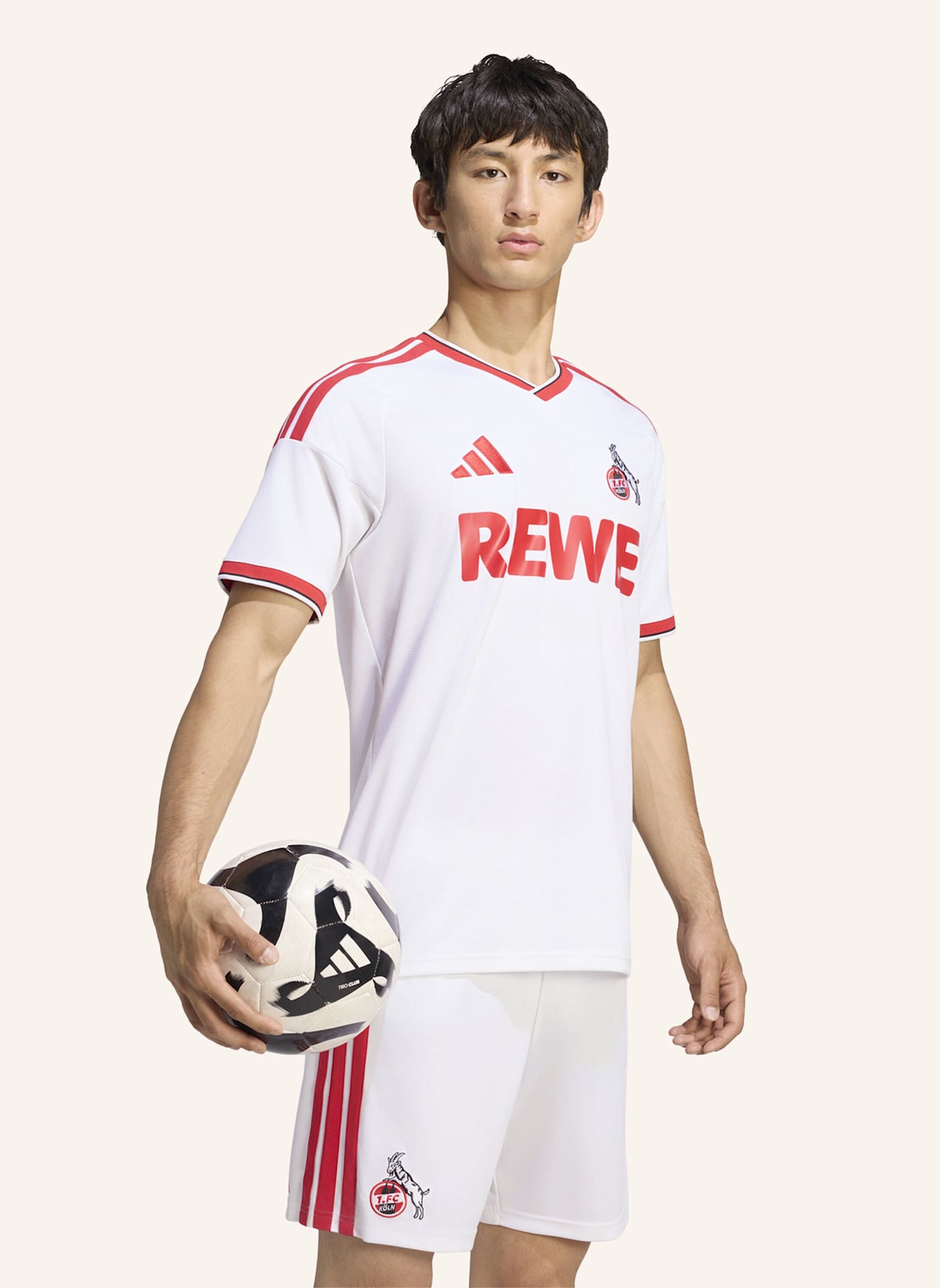 adidas 1. FC KÖLN 26/27 HEIMTRIKOT: WEISS
