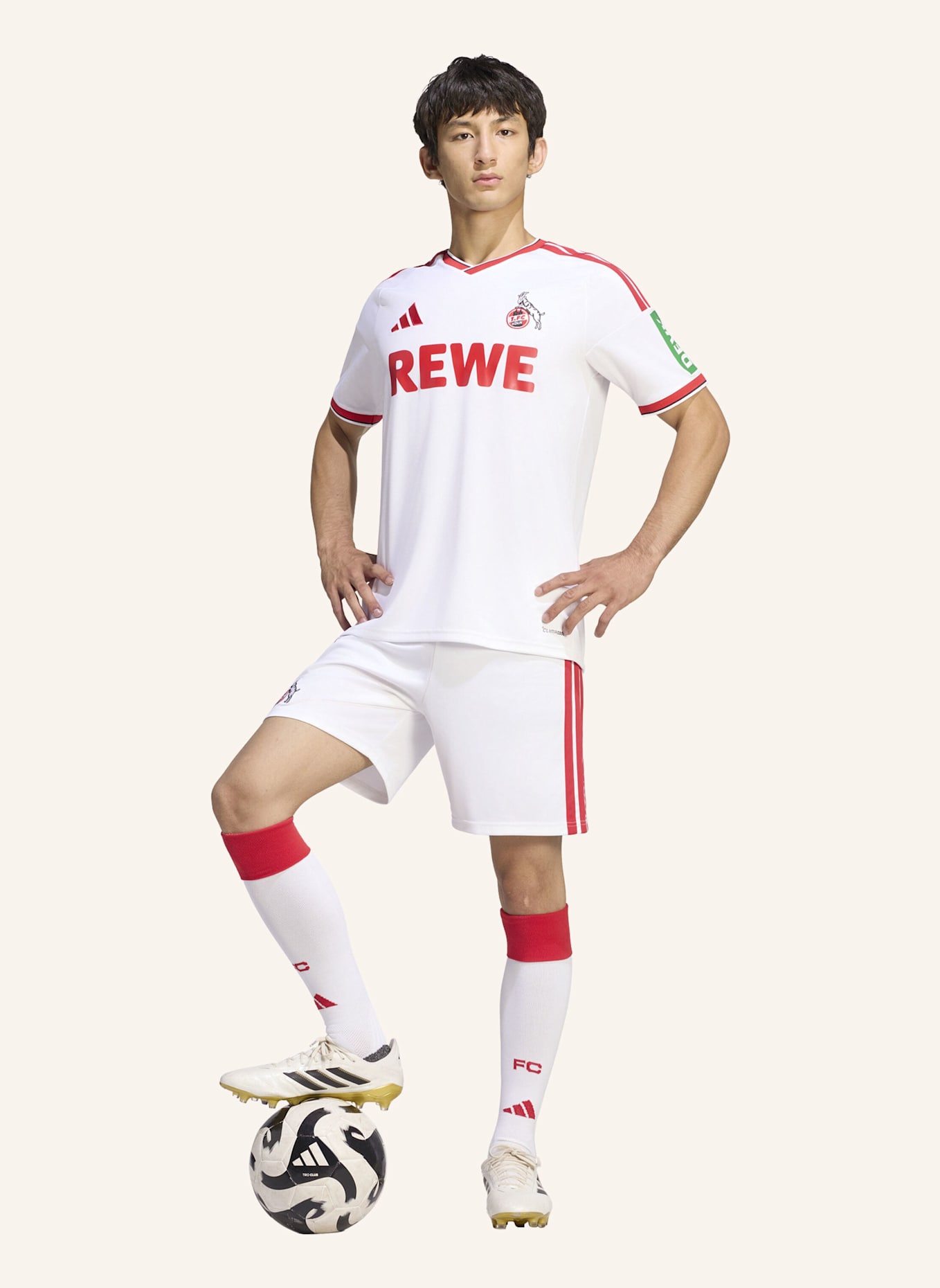 adidas 1. FC KÖLN 26/27 HEIMTRIKOT: WEISS